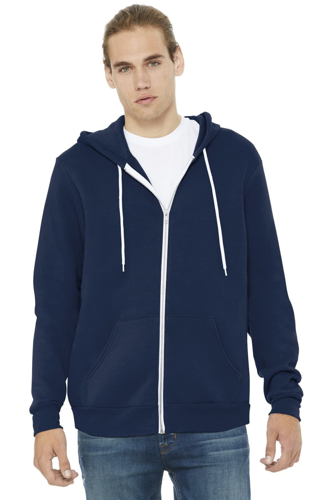 BELLA+CANVAS Unisex Sponge Fleece Full-Zip Hoodie