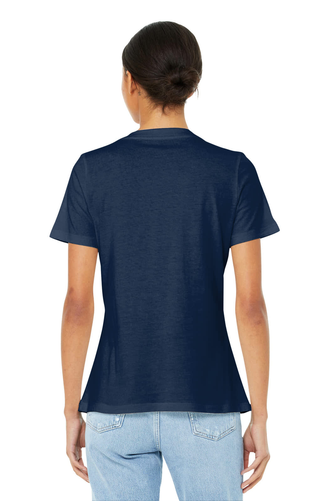 BELLA+CANVAS Women's Relaxed Jersey Short Sleeve V-Neck Tee
