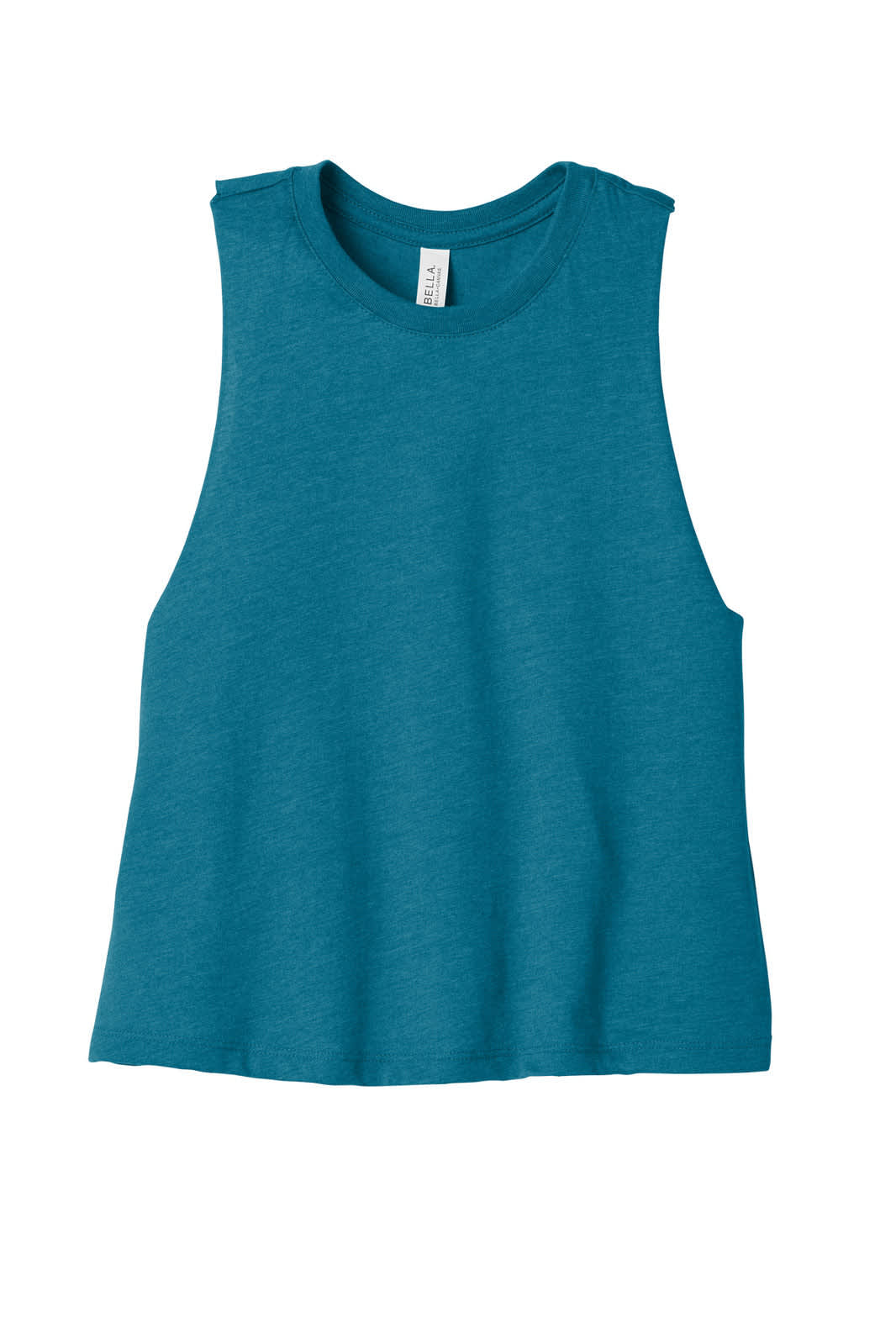 BELLA+CANVAS Women's Racerback Cropped Tank