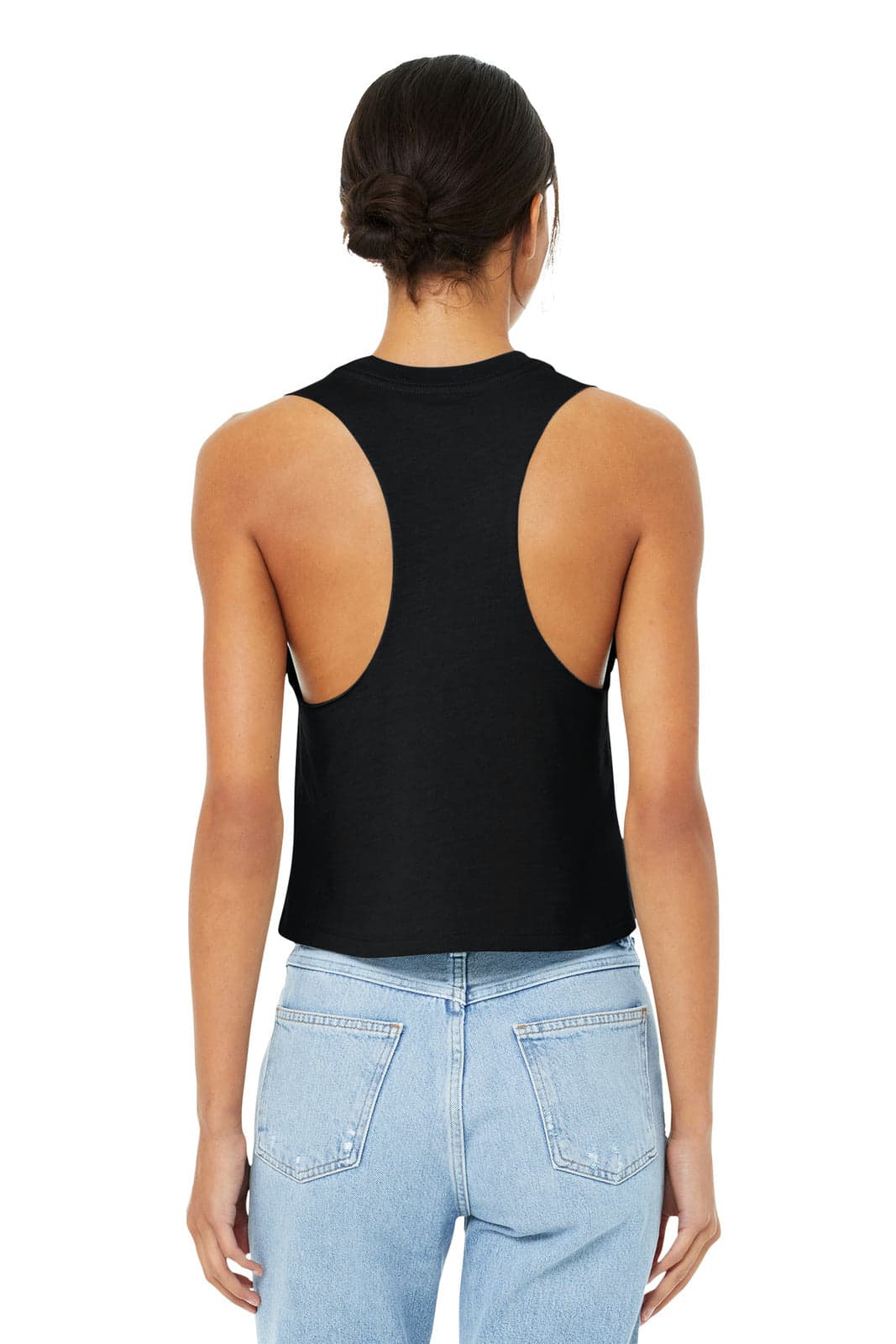 BELLA+CANVAS Women's Racerback Cropped Tank