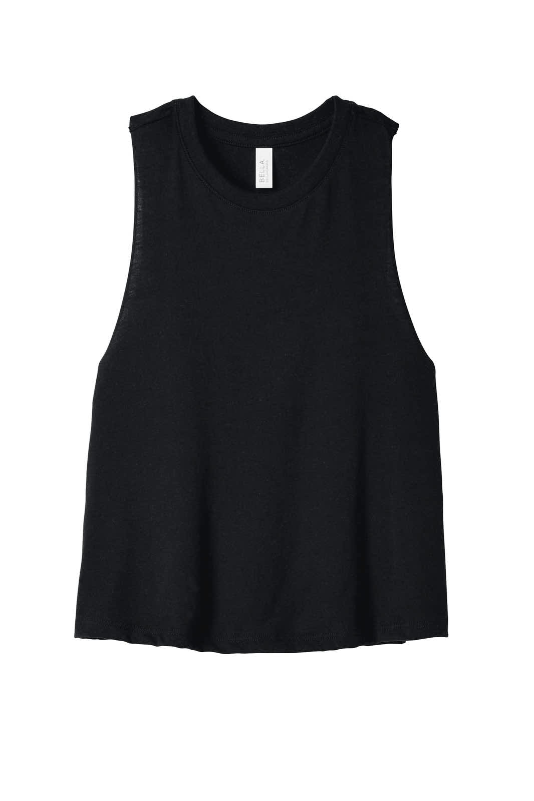 BELLA+CANVAS Women's Racerback Cropped Tank