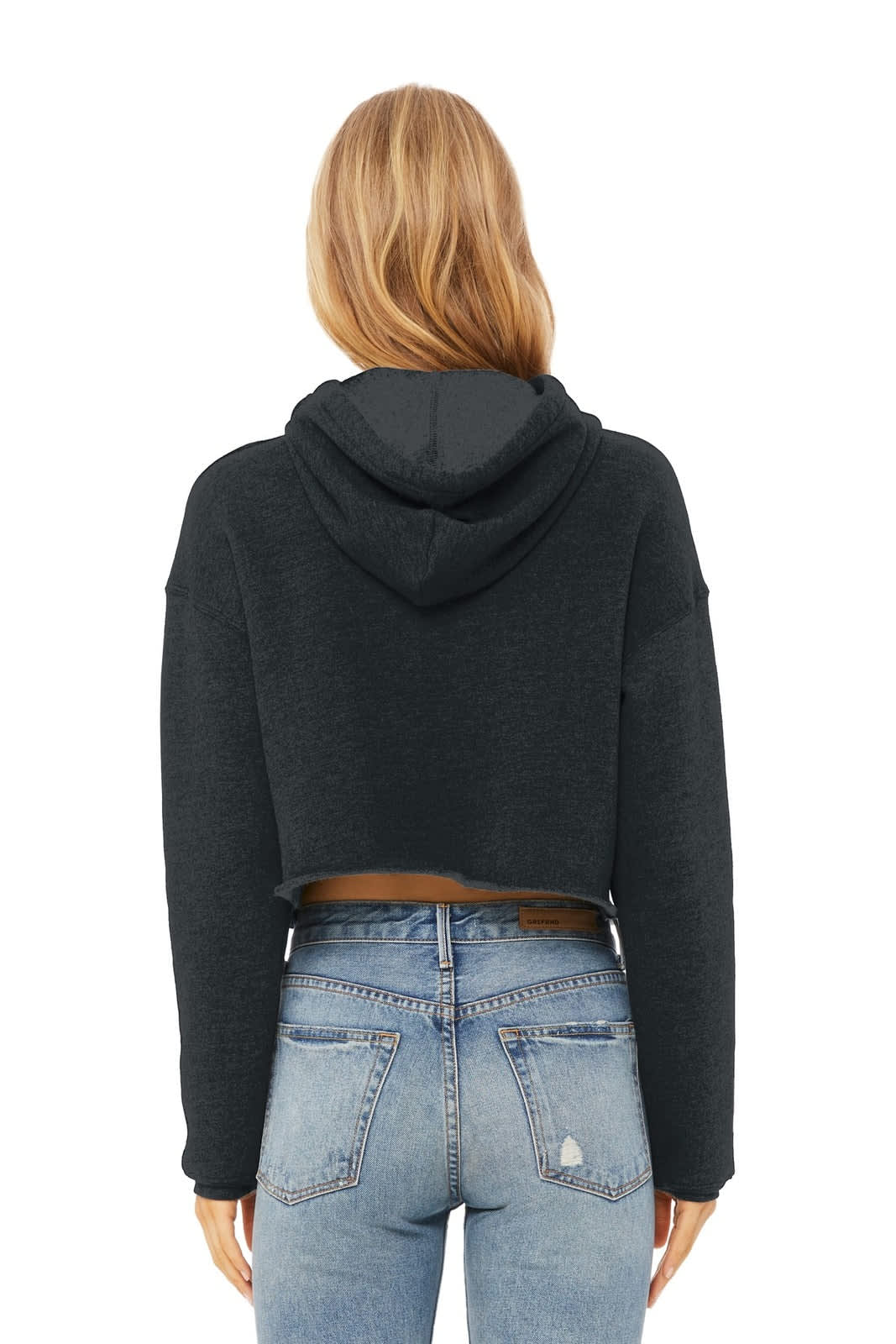 BELLA+CANVAS Women's Sponge Fleece Cropped Fleece Hoodie