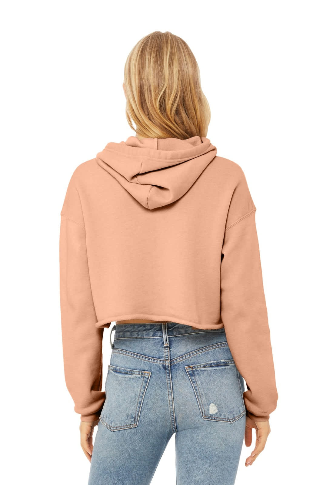 BELLA+CANVAS Women's Sponge Fleece Cropped Fleece Hoodie