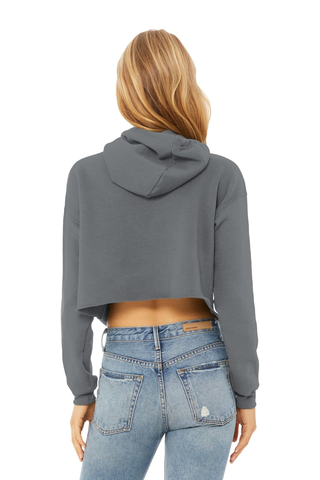 BELLA+CANVAS Women's Sponge Fleece Cropped Fleece Hoodie