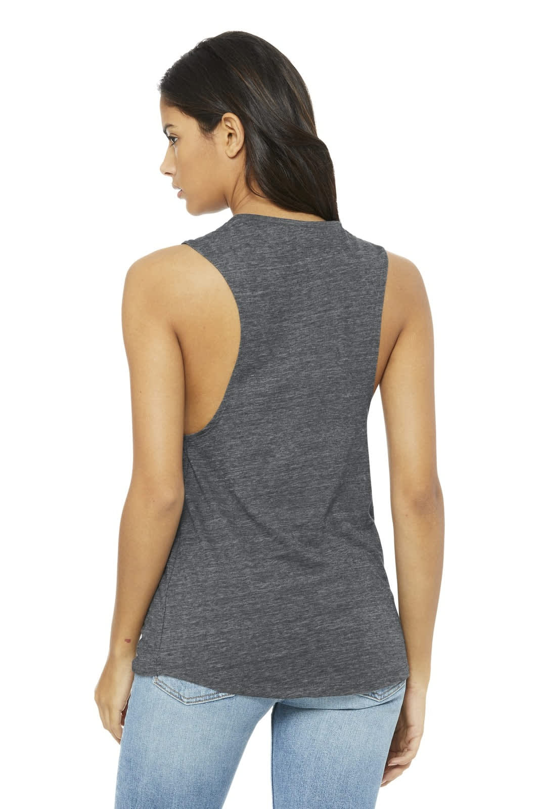 BELLA+CANVAS Women's Flowy Scoop Muscle Tank
