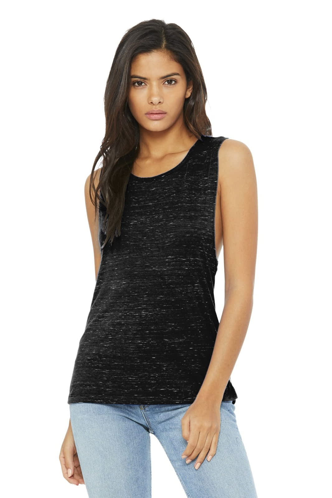 BELLA+CANVAS Women's Flowy Scoop Muscle Tank