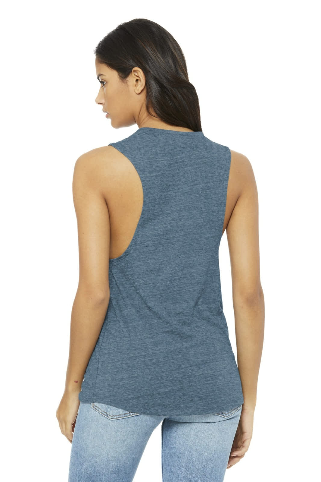 BELLA+CANVAS Women's Flowy Scoop Muscle Tank
