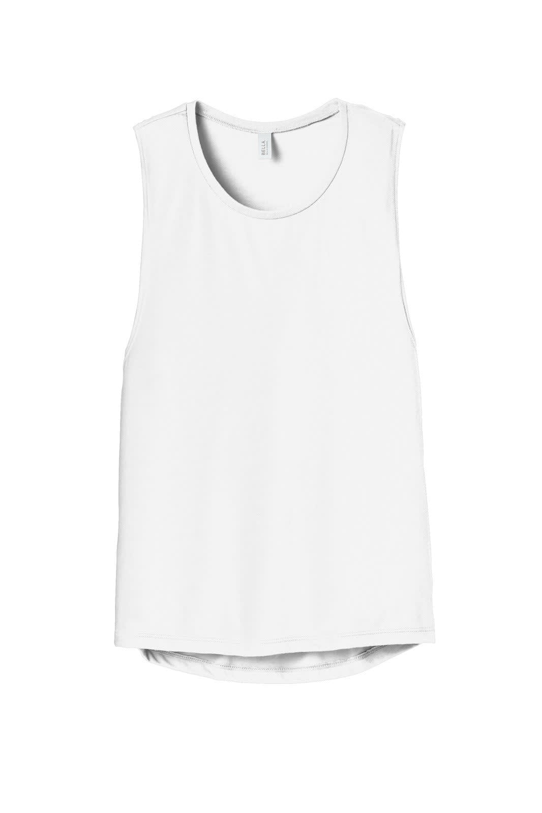 BELLA+CANVAS Women's Flowy Scoop Muscle Tank