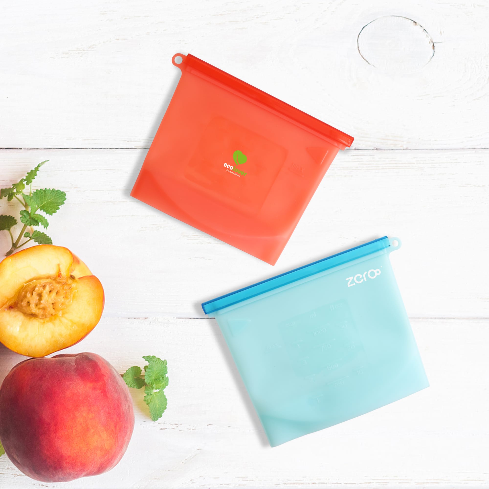 Silicone Reusable Storage Pouch - 1500ML