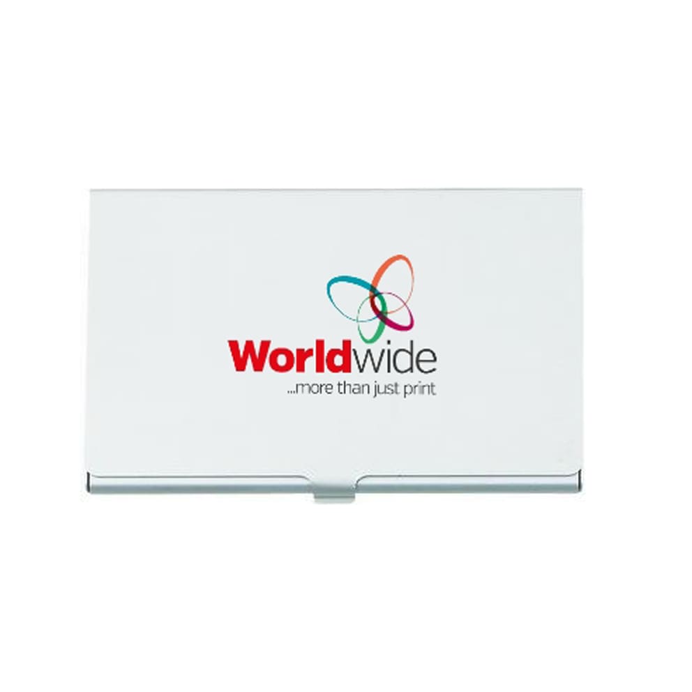 Aluminum Business Card Holder