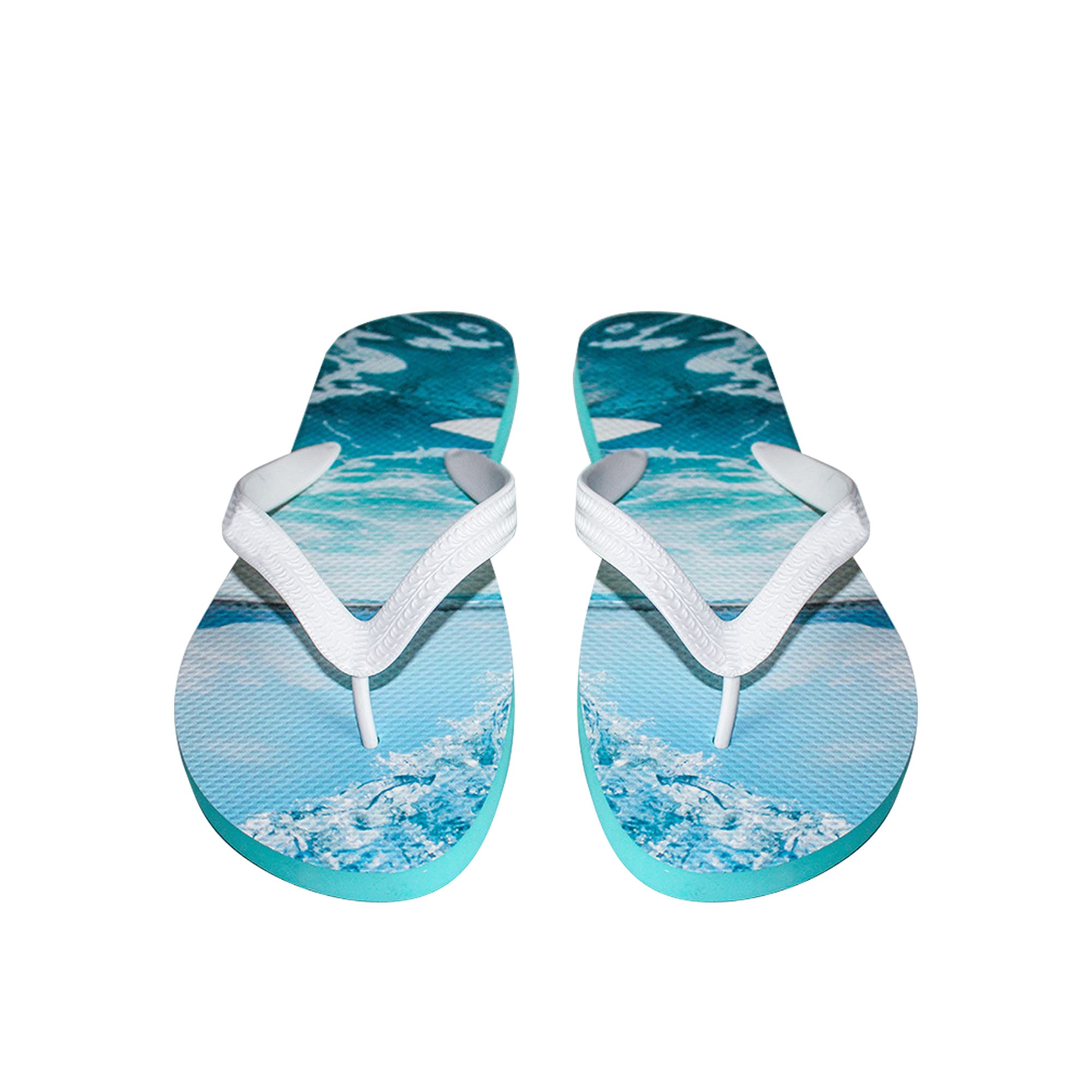Rubber Talking Footprint Thongs