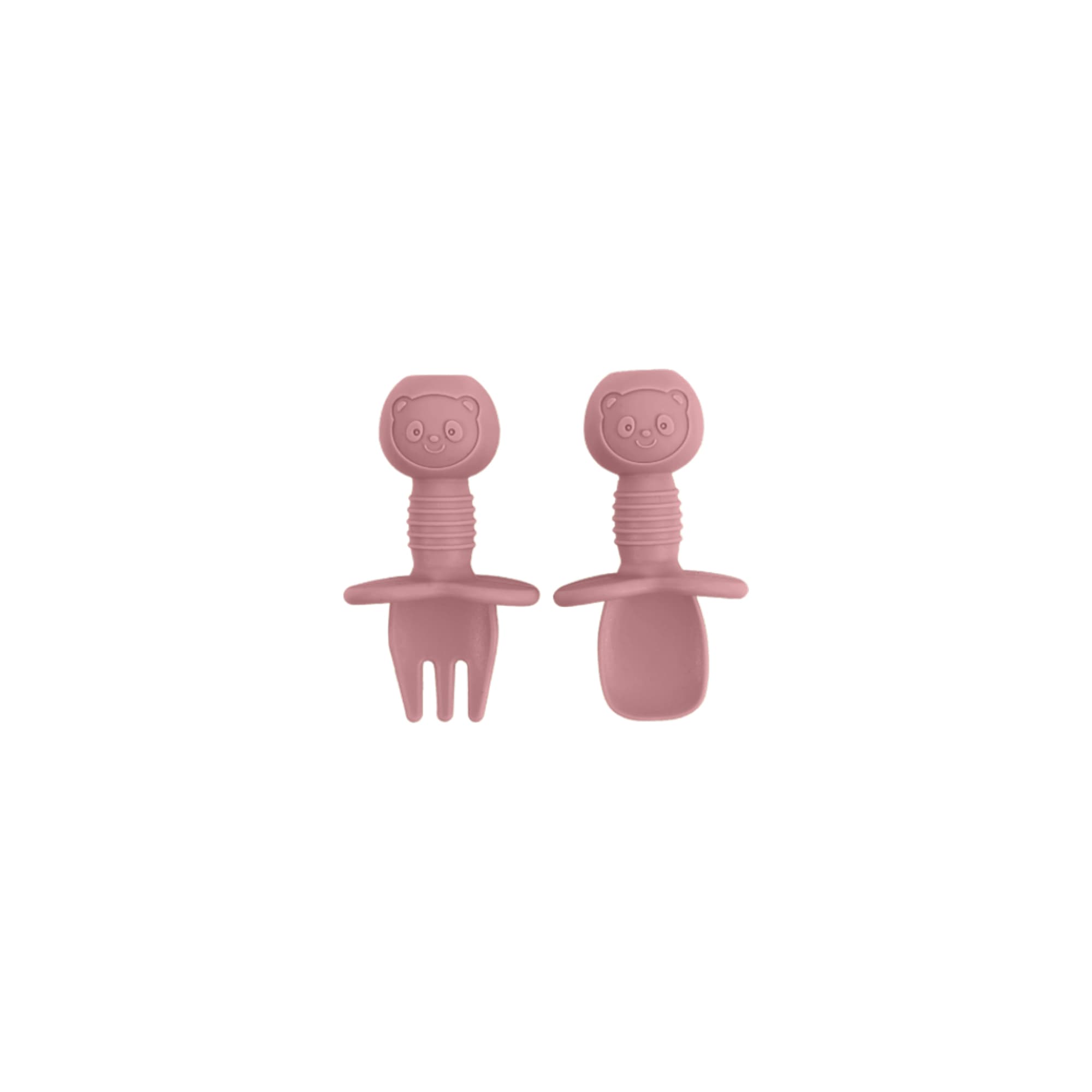 Bear Training Silicone Kids Cutlery