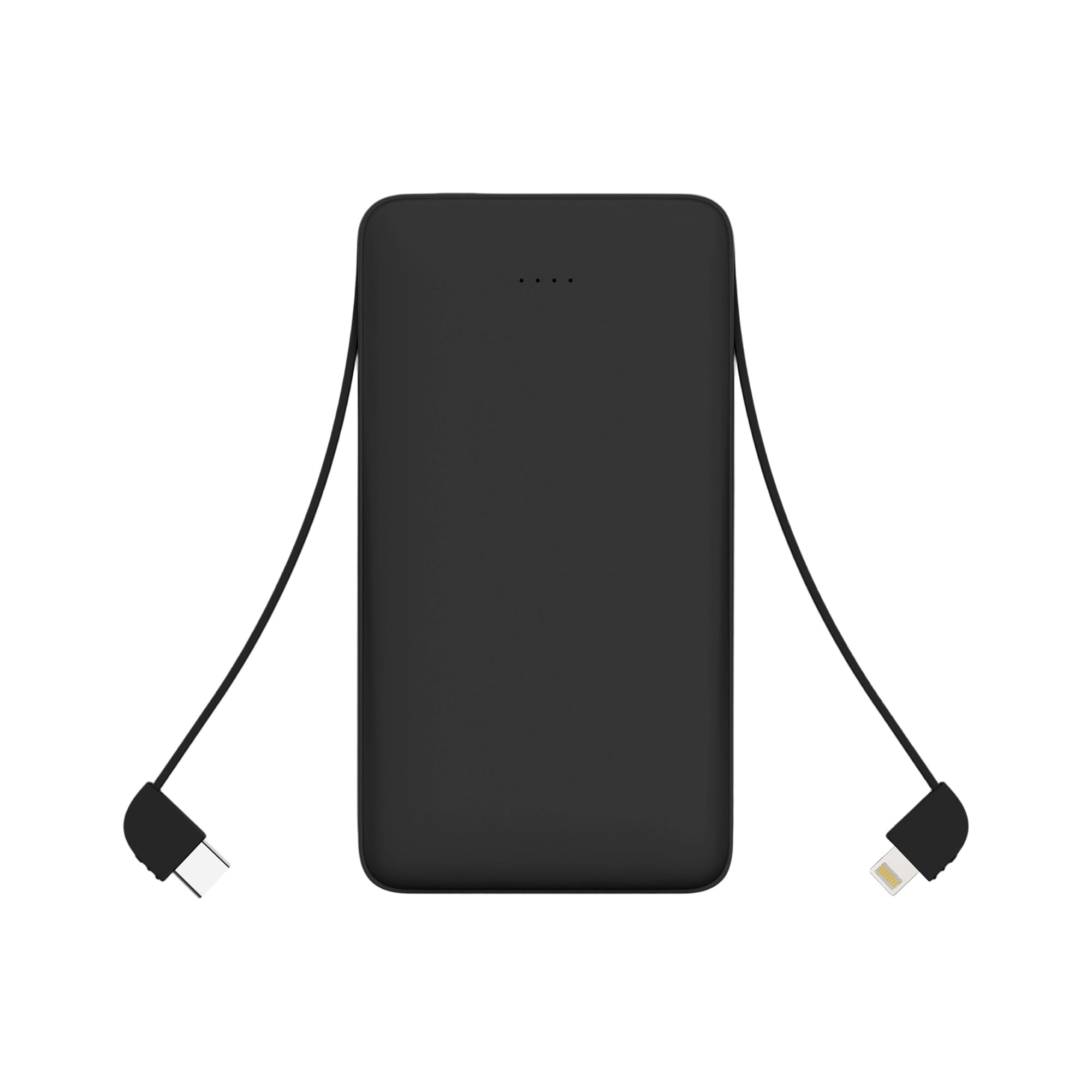 10000mAh Slim Power Bank with Charging Cable