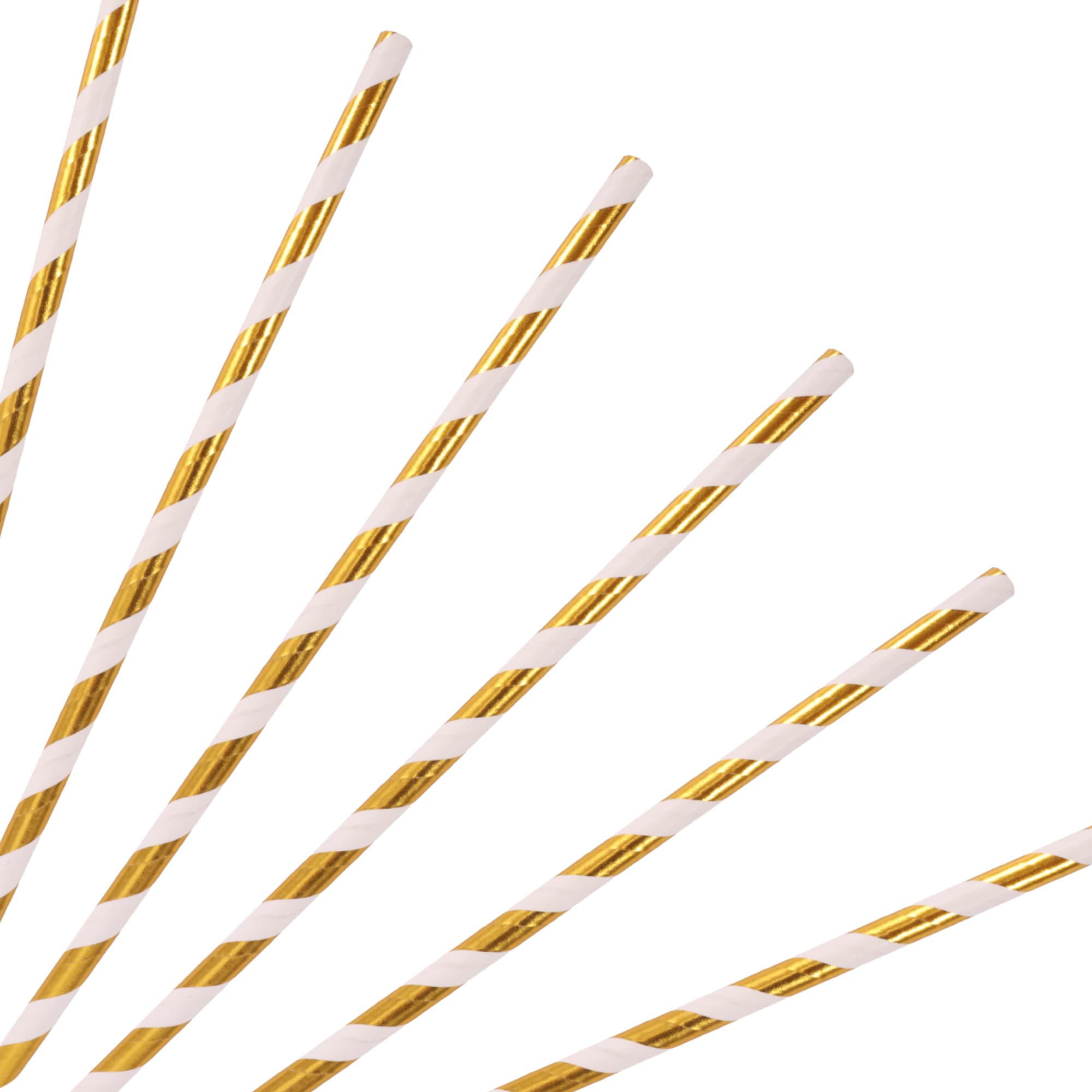 Custom Disposable 4-ply Straight Drinking Paper Straw