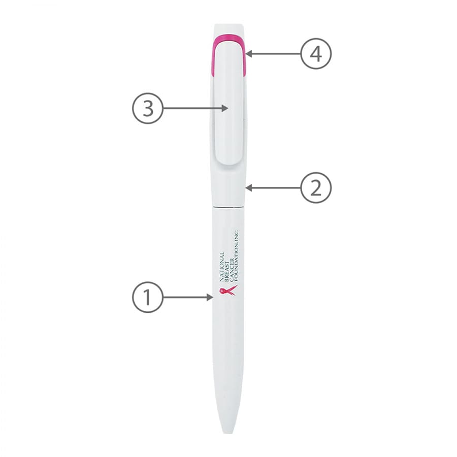 BND80 BLOA, TWIST METAL BALL PEN