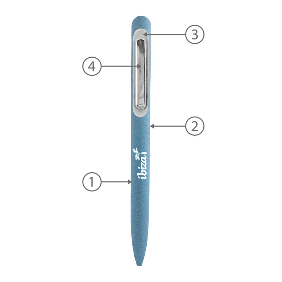 BND81 SOO, TWIST METAL BALL PEN
