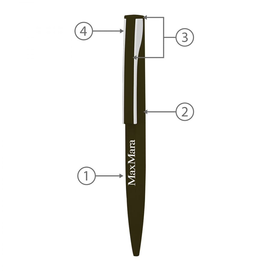 BND82 DIAL, TWIST METAL BALL PEN