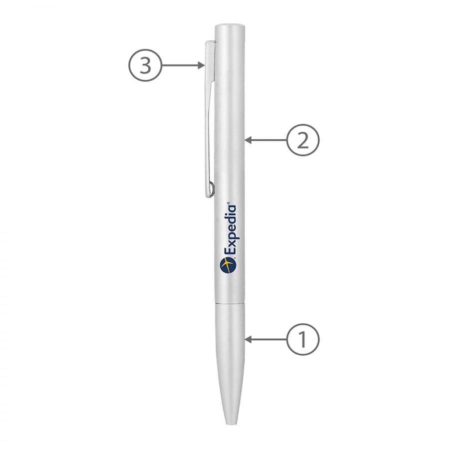 BND83 PEGI, TWIST METAL BALL PEN