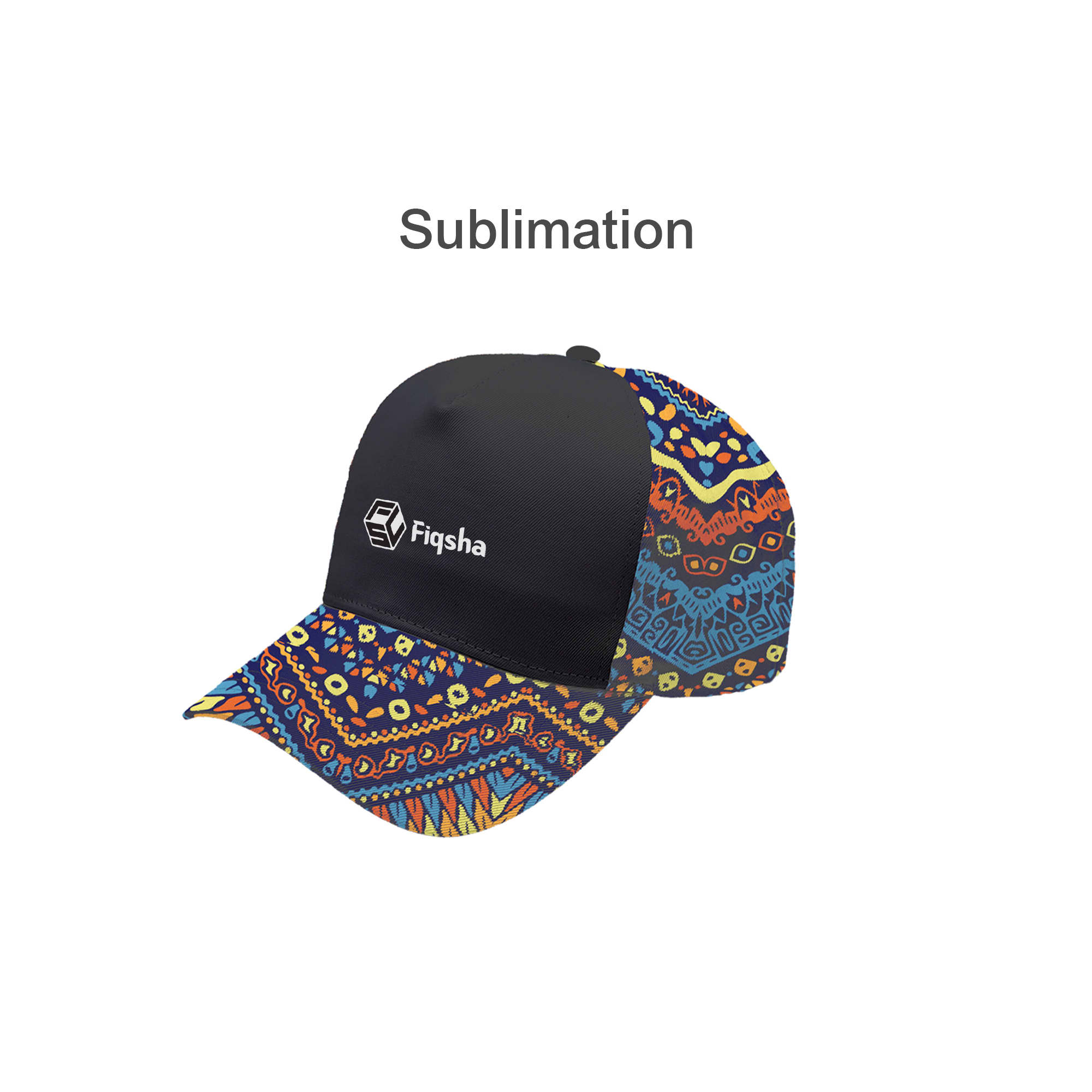 Full Sublimation 5 Panel Custom Cap