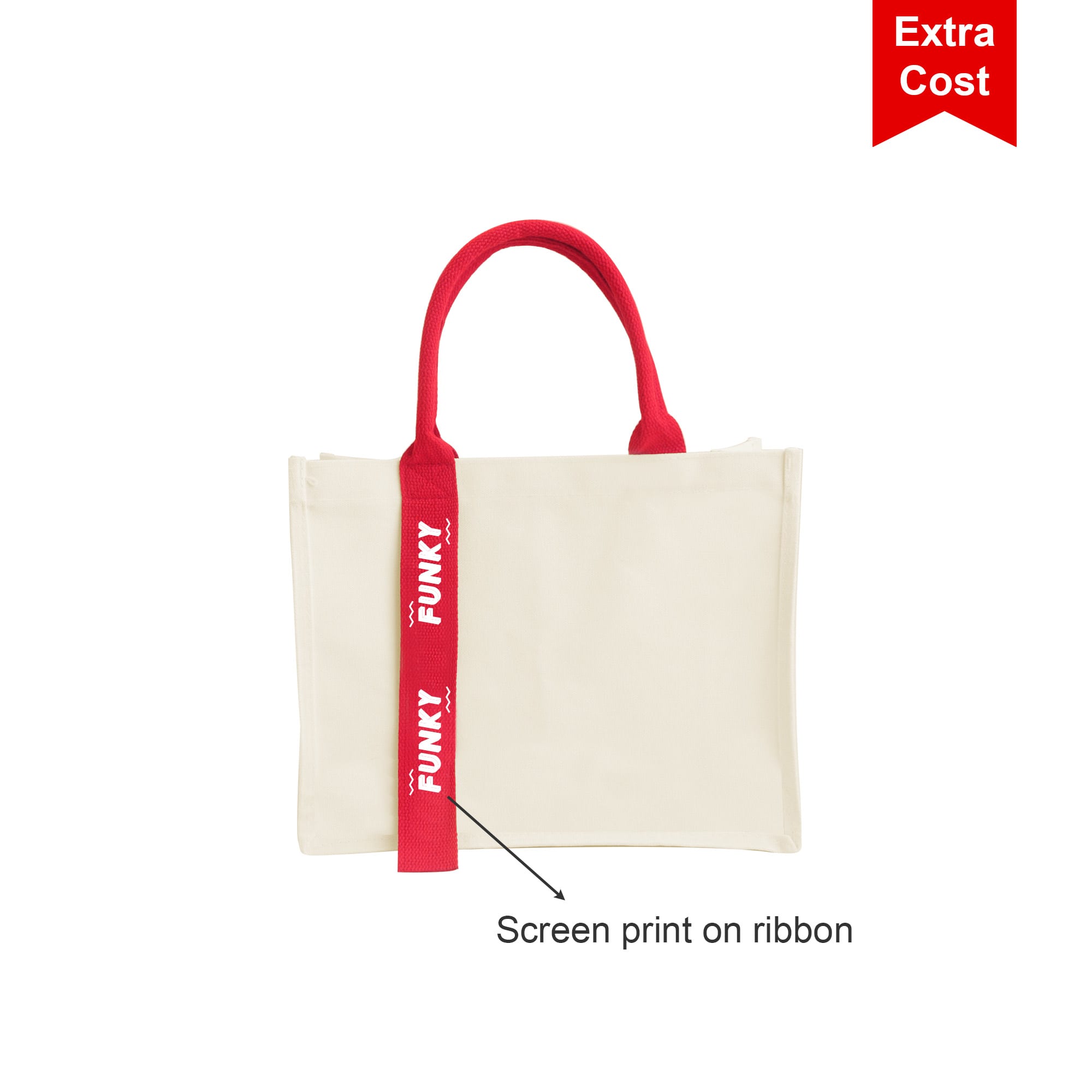 Horizontal Canvas Tote Bag
