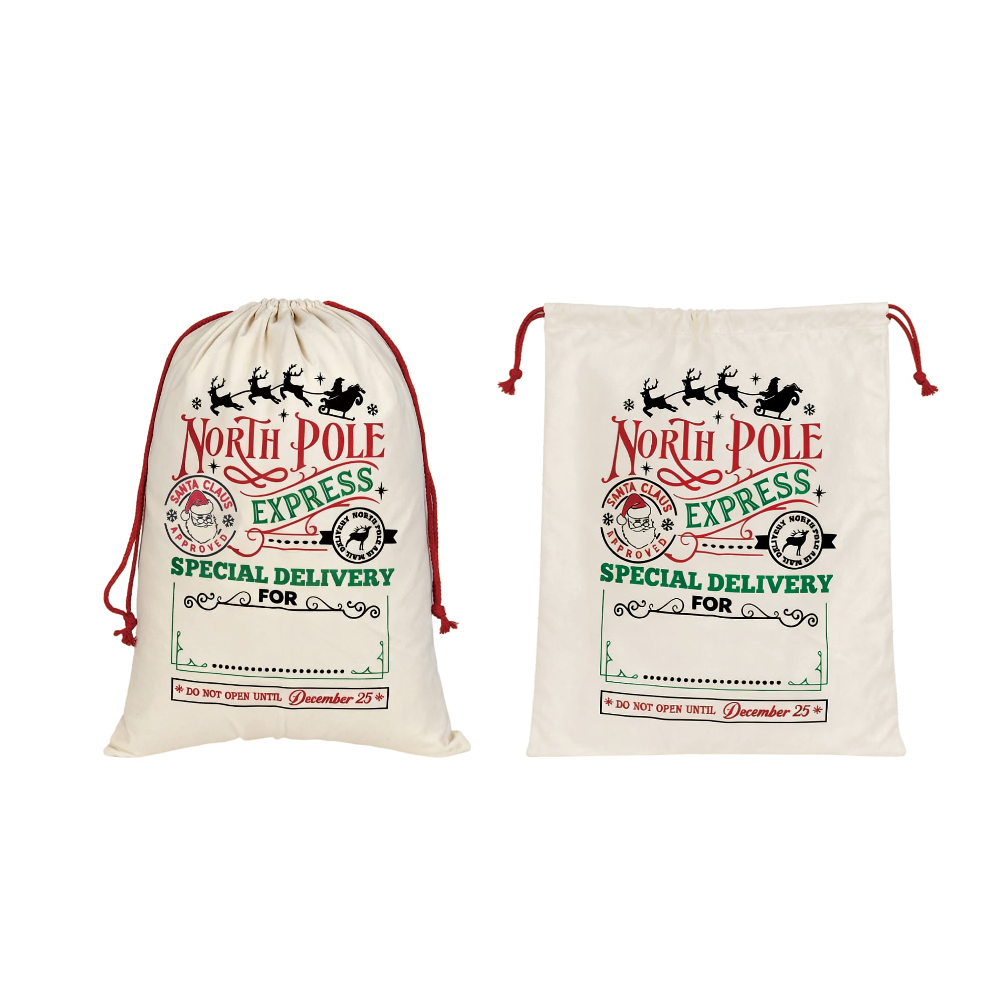 Flax Linen Drawstring Bags