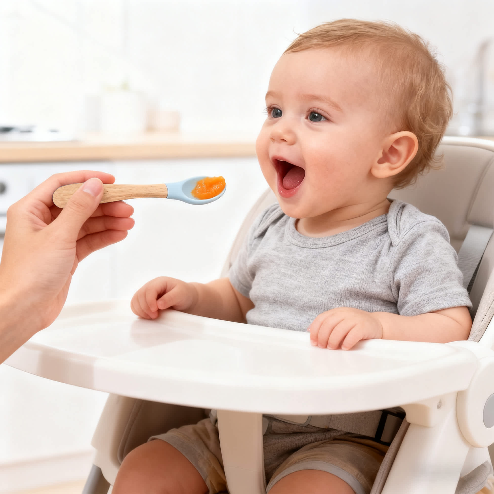 Ergonomic Silicone Kids Cutlery