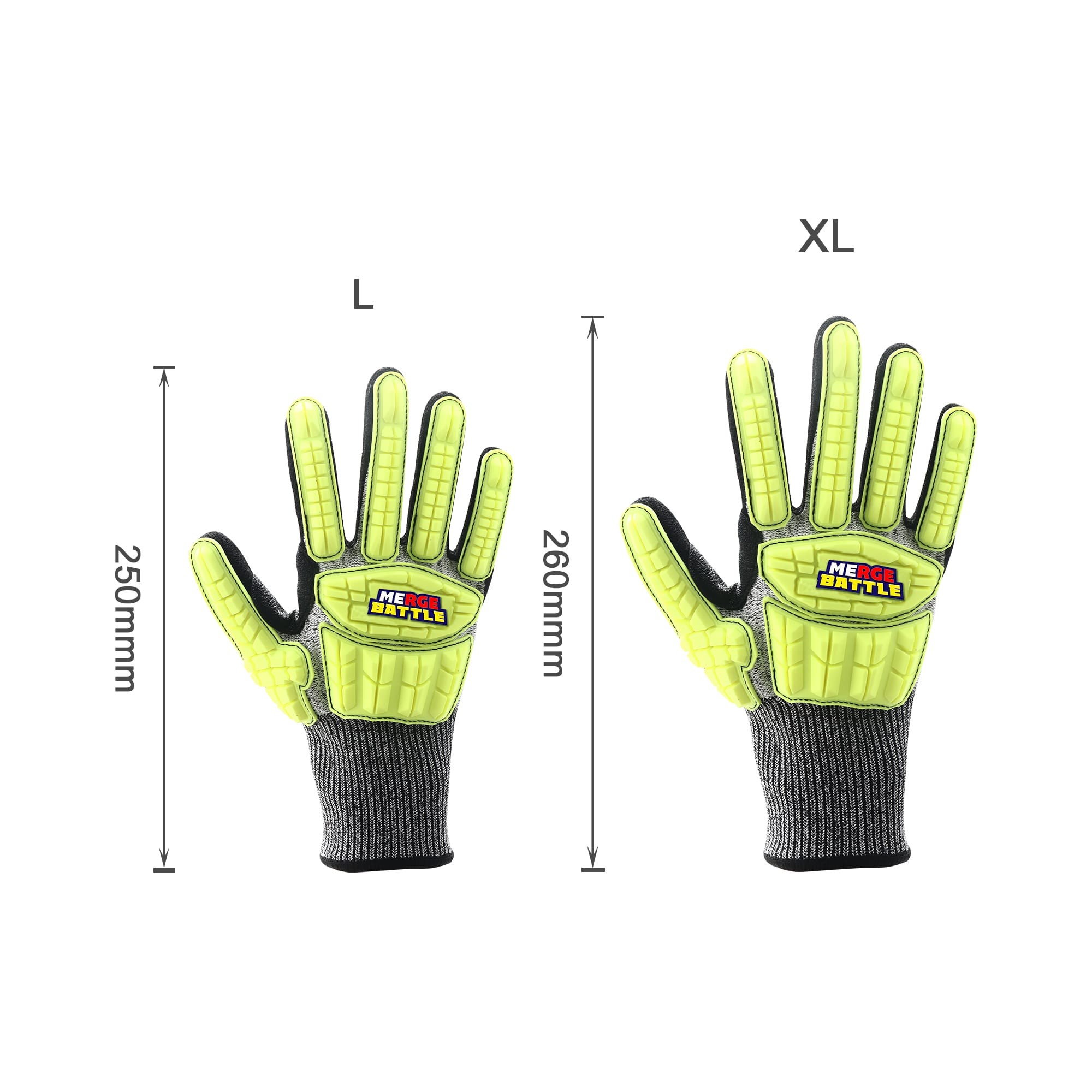 Heavy Duty Safety Work Gloves