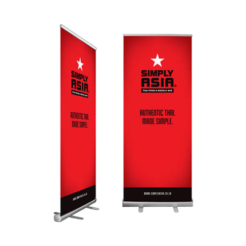 Medium Standard Pull Up Banner (120 x 200cm)