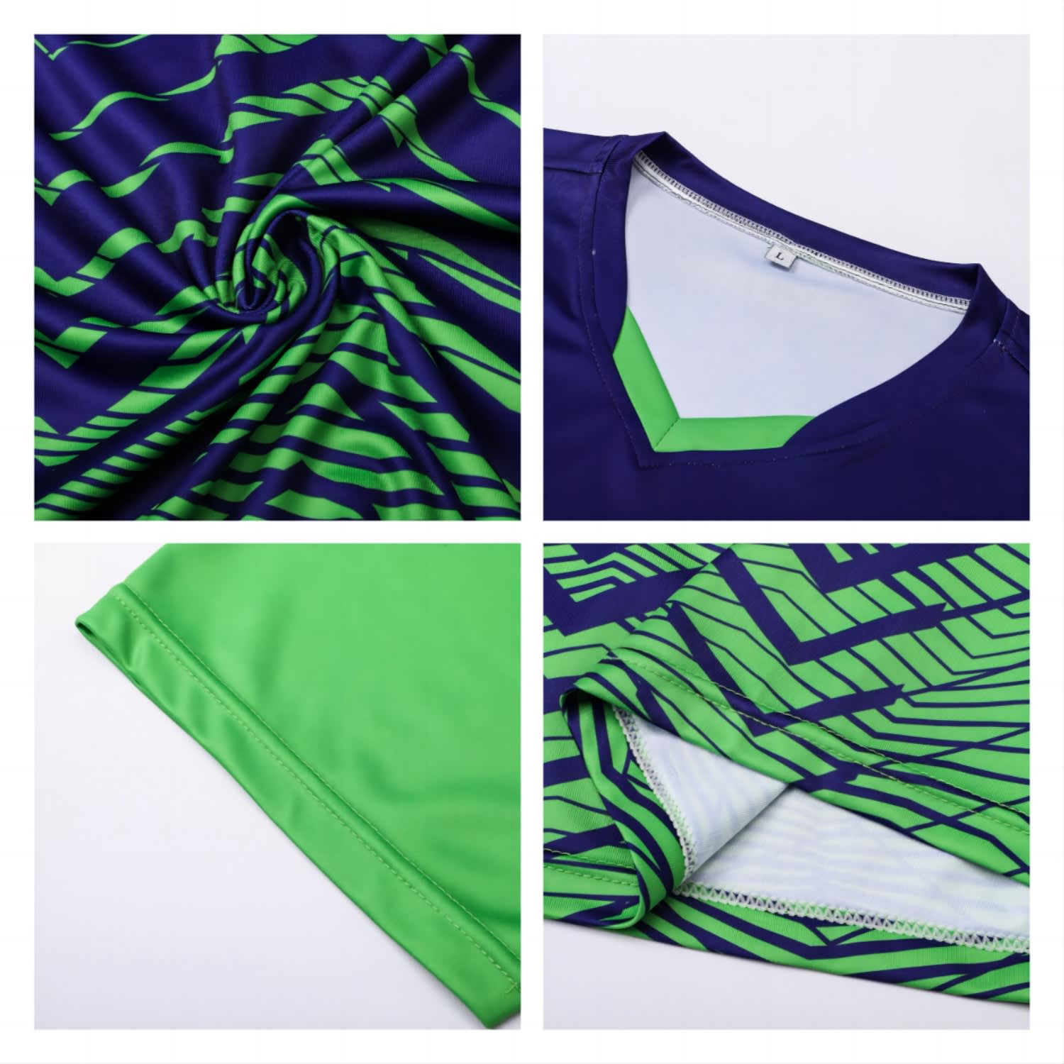 Unisex Adults 100% Polyester Sublimated Insert Collar T-shirt