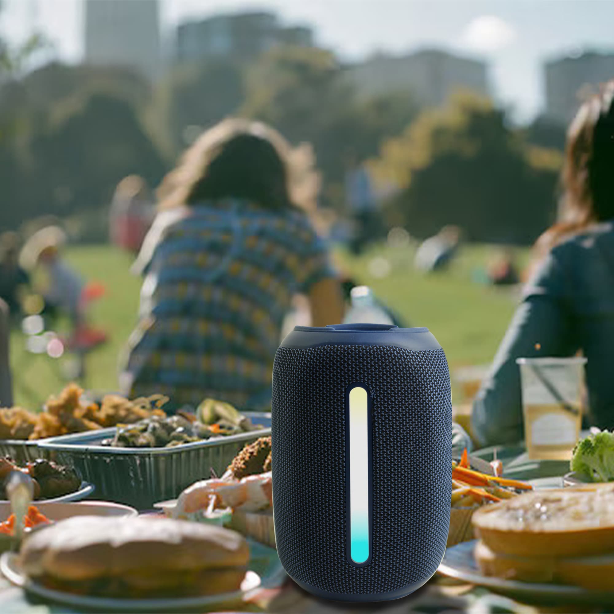 12W Outdoor Waterproof Bluetooth Speaker