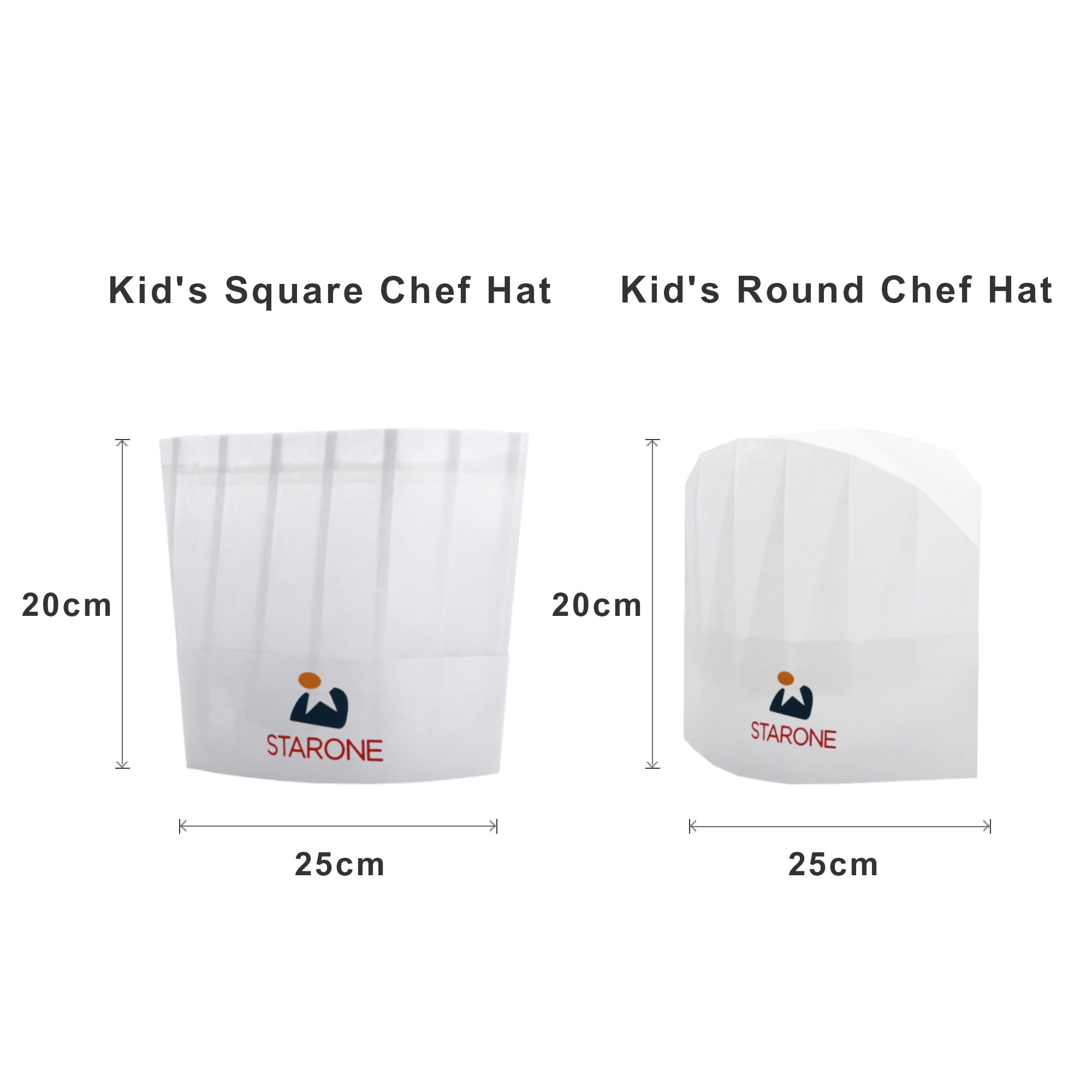 Disposable Non-woven Kids Chef Hat