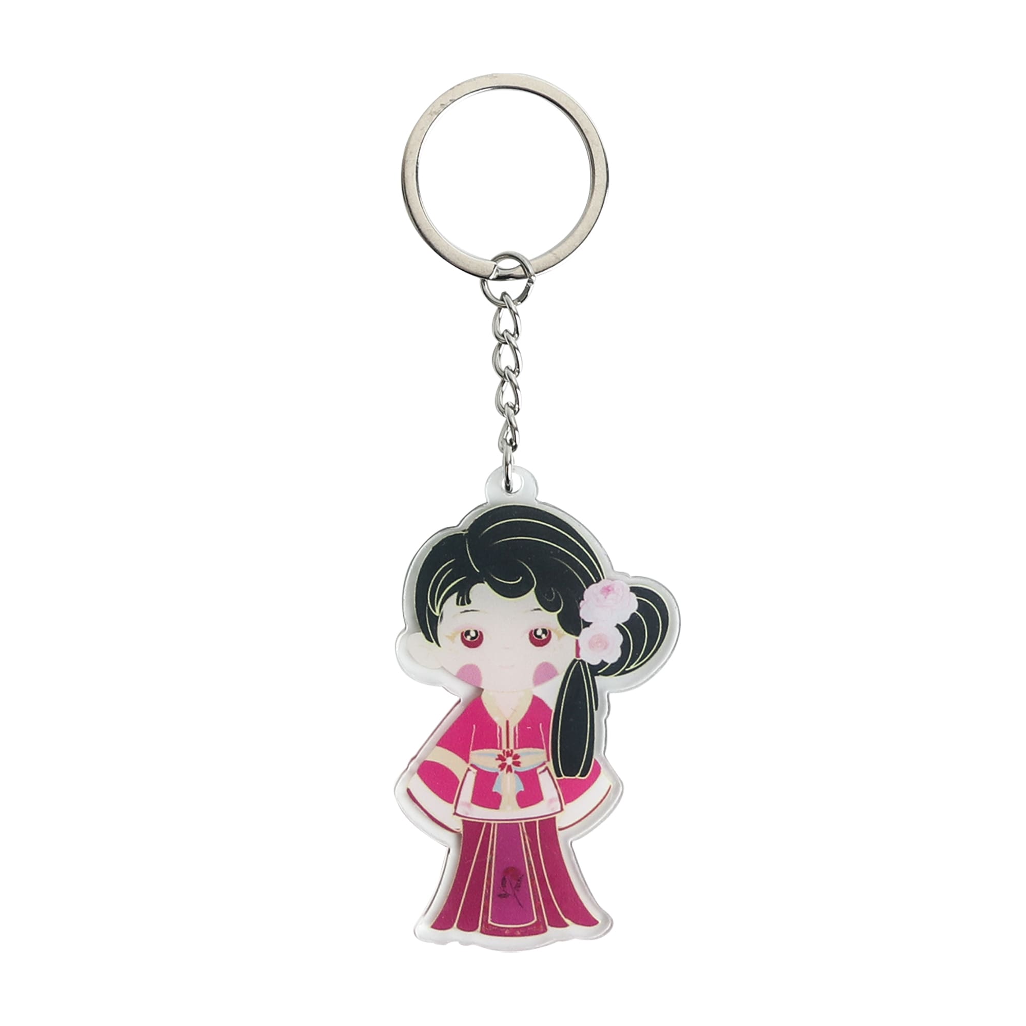 Custom Shape Acrylic Keyring