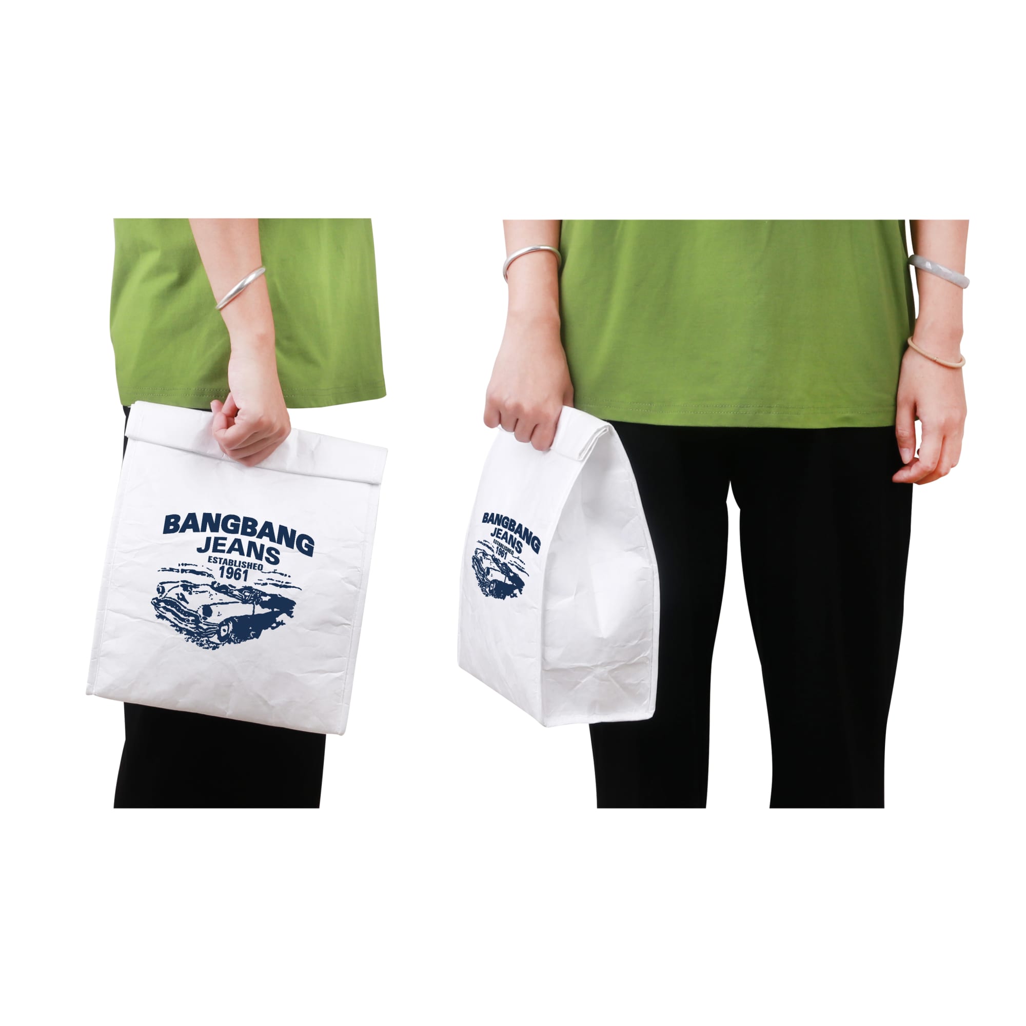 Larger Tyvek Cooler Lunch Bag(220x330x110mm)