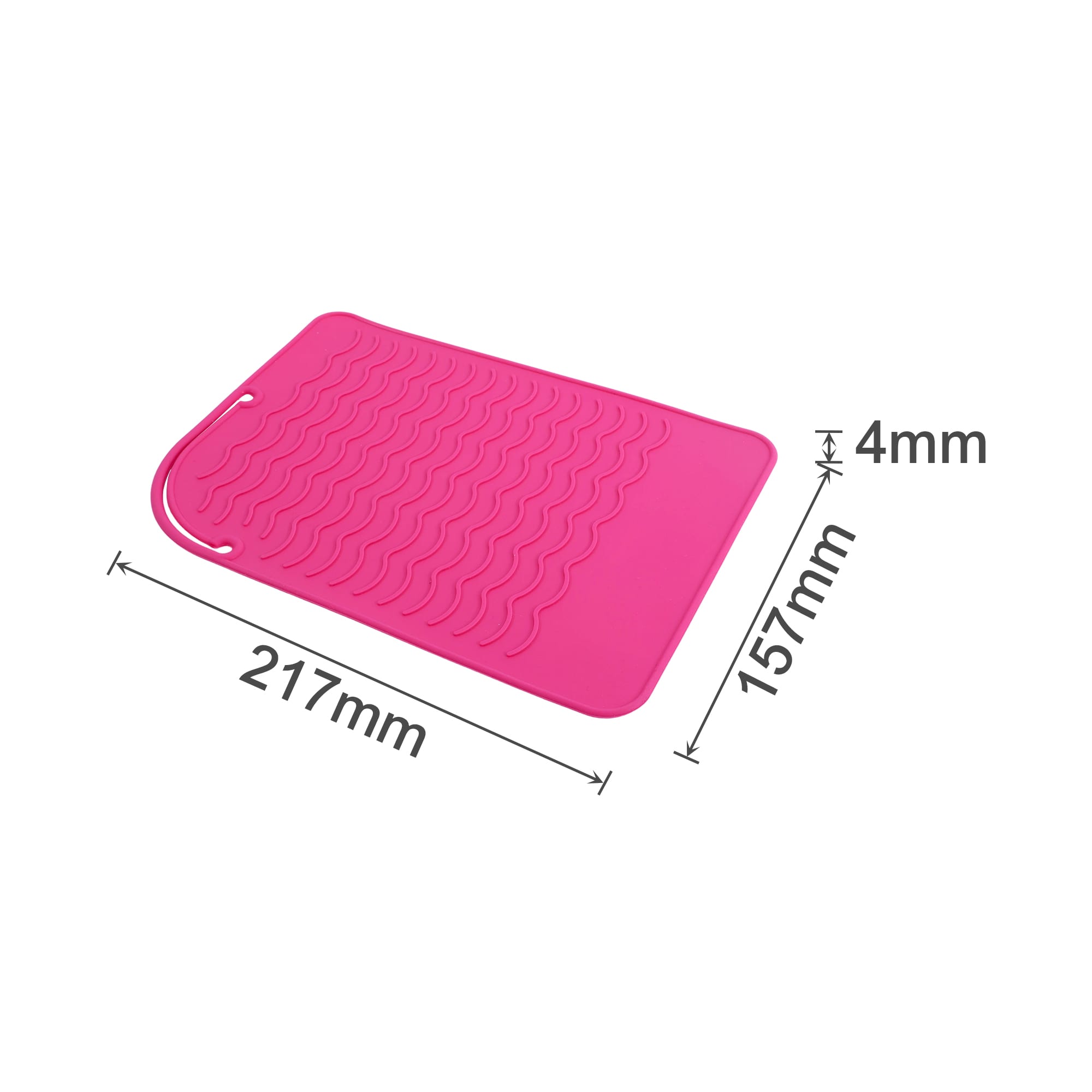Travel Silicone Hair Straightener Pad
