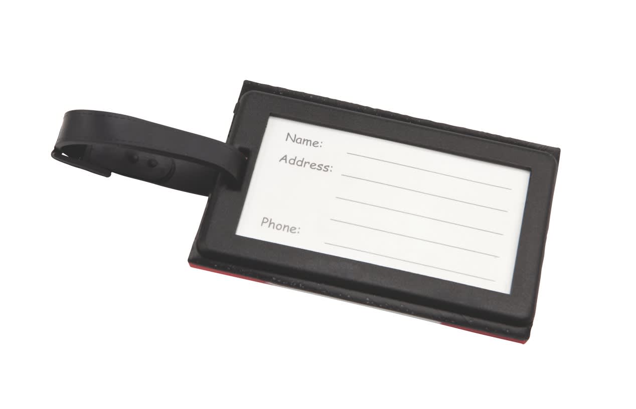 Metropolis Luggage Tag - Indent