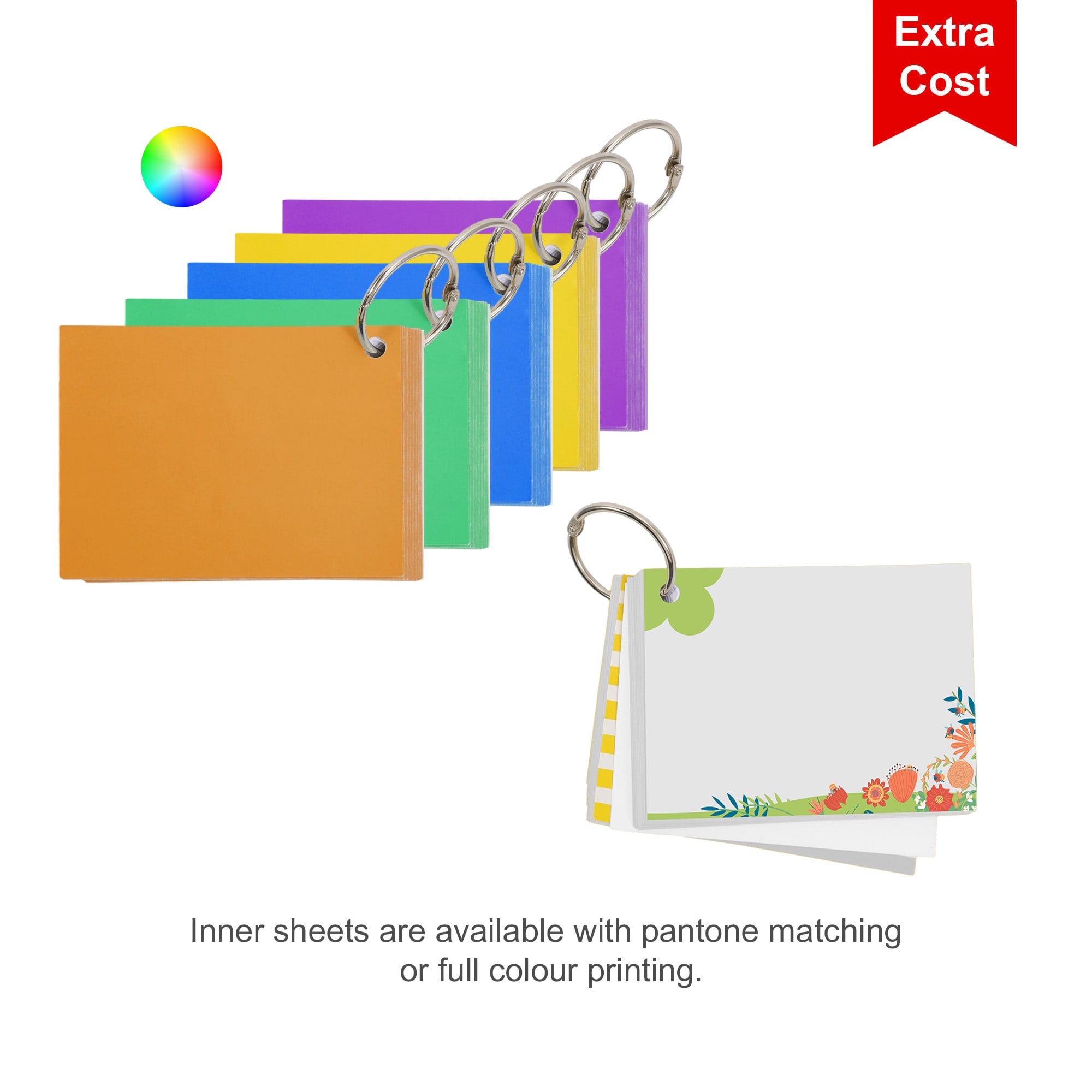 A7 Index Cards with Ring