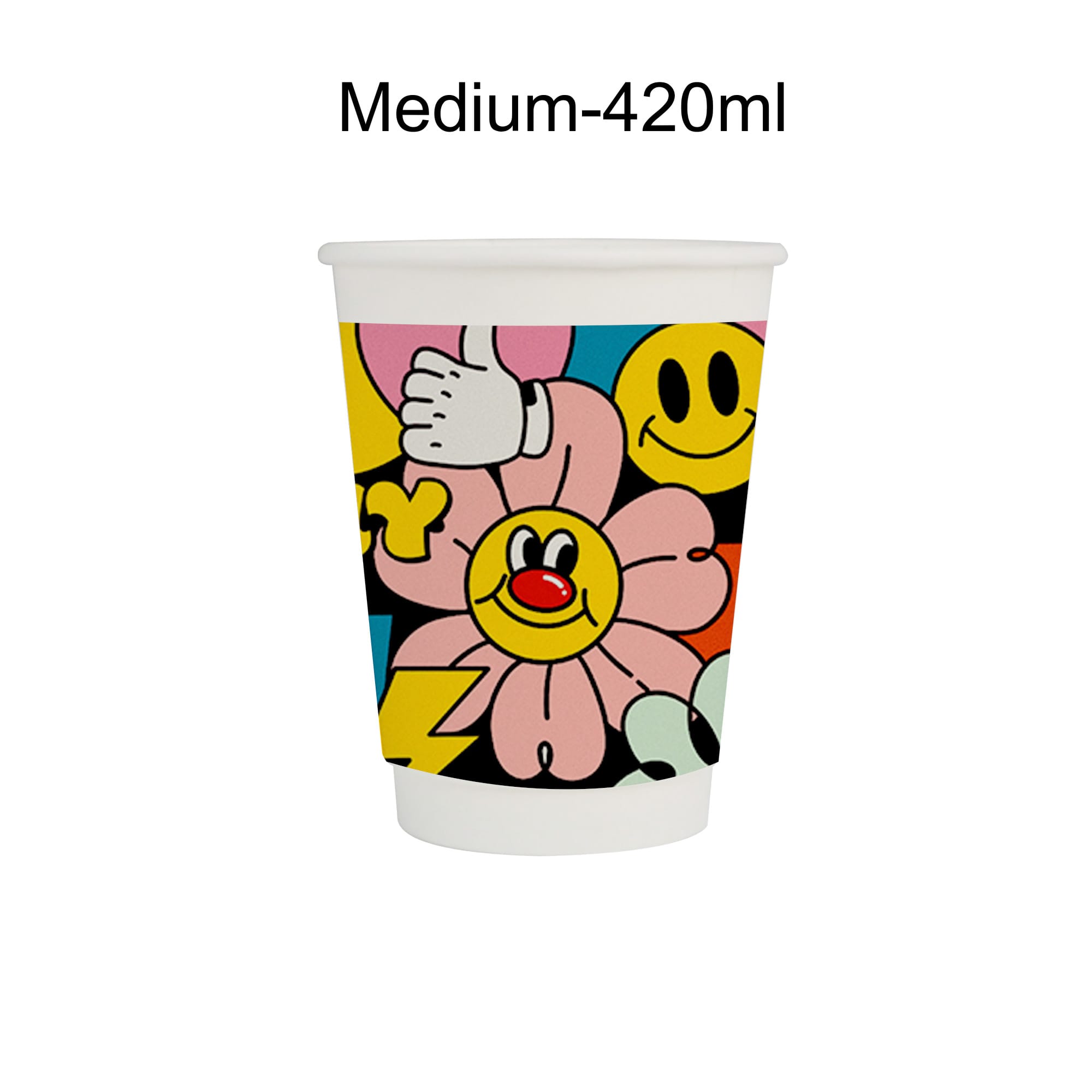 Custom Disposable Double Wall Paper Cups