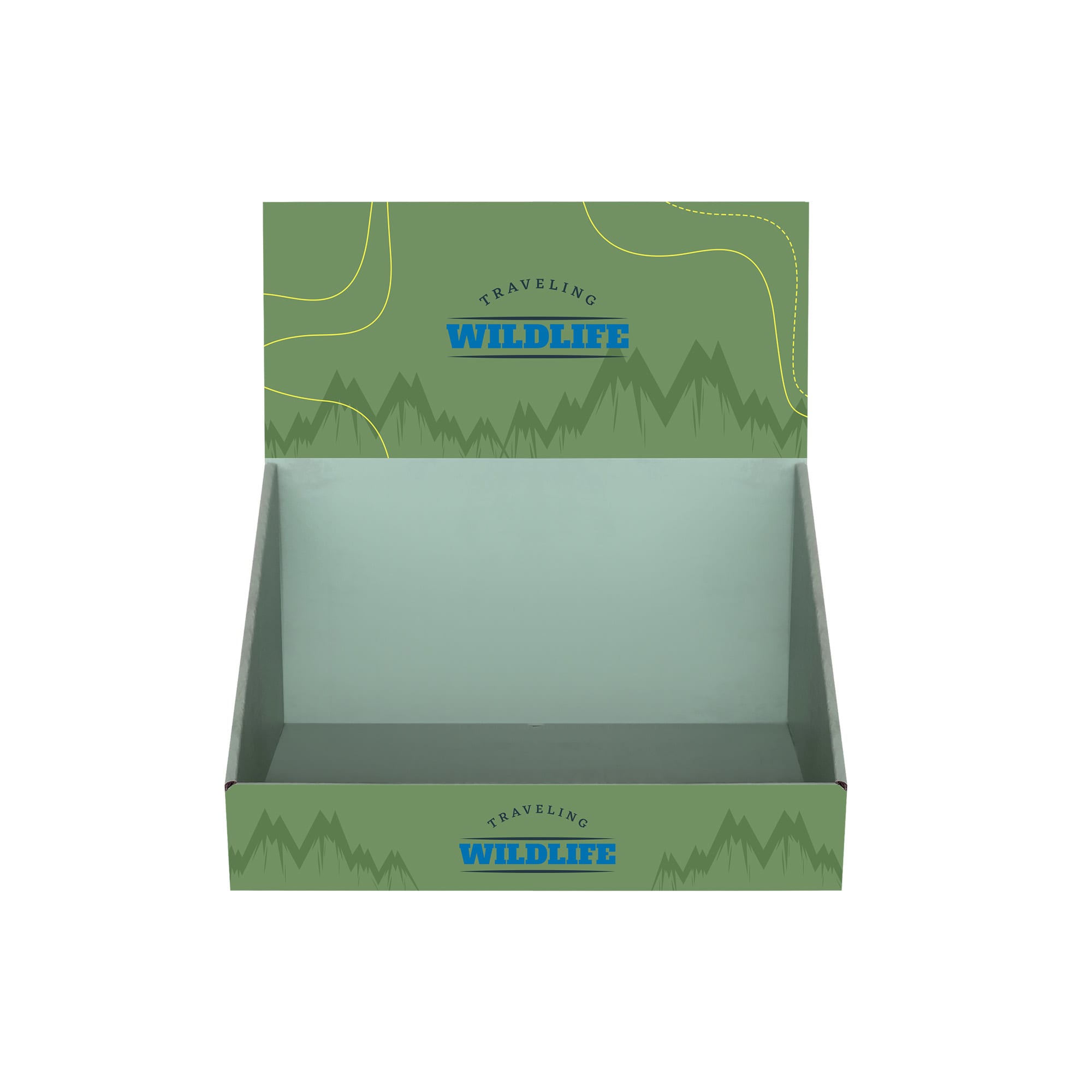 Corrugated Cardboard Counter Display