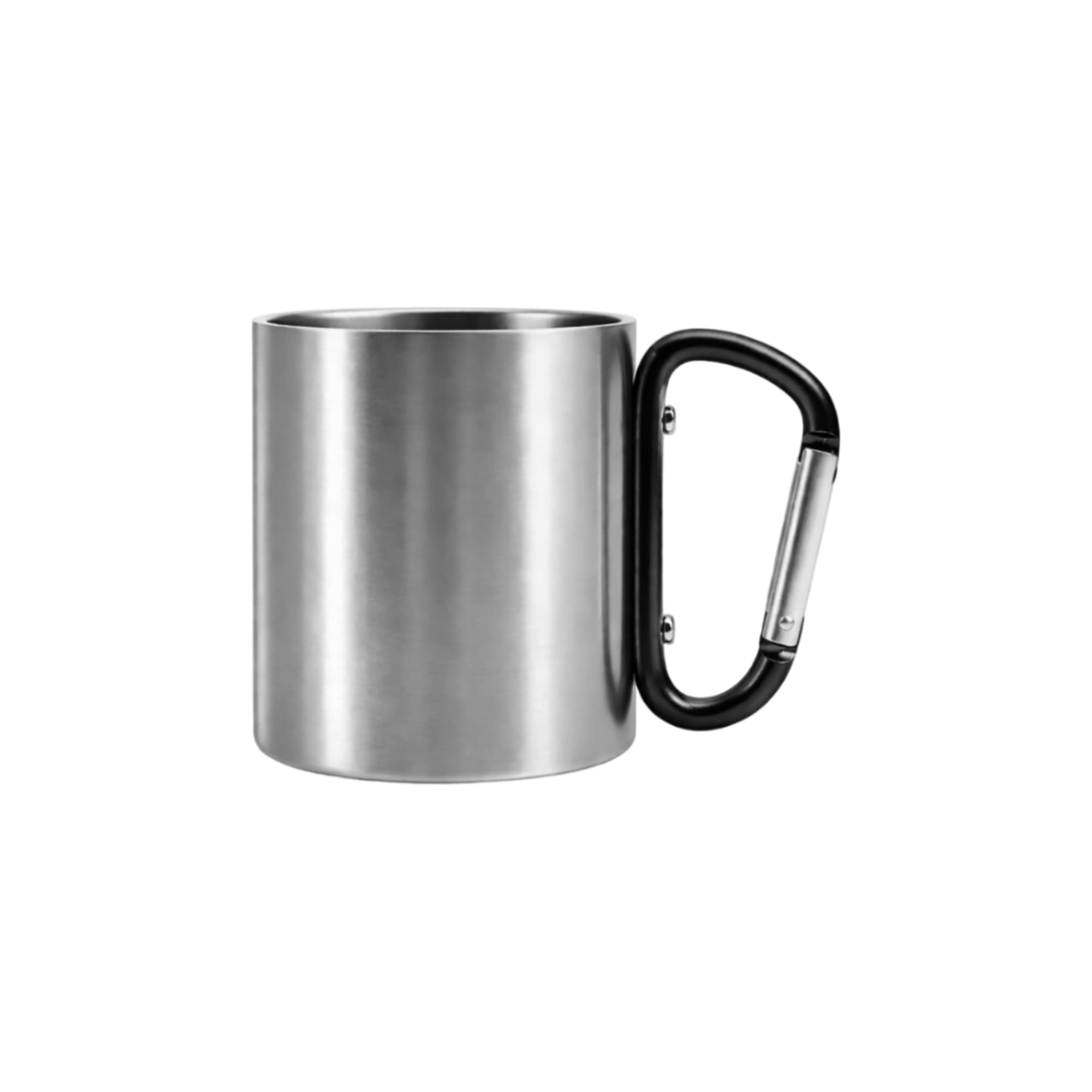 170ML/280ML Stainless Steel Insulated Travel Mug with Carabiner Handle