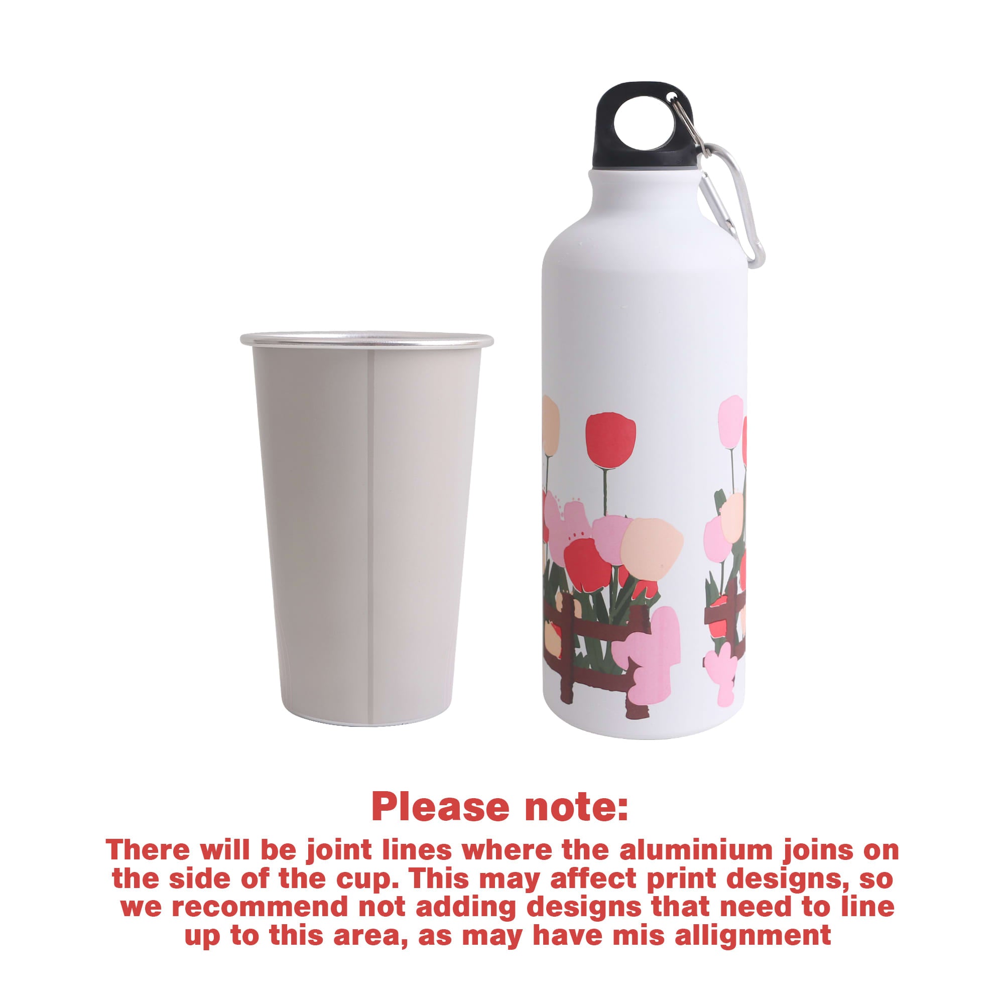 Aluminum Colour Changing Water Bottle