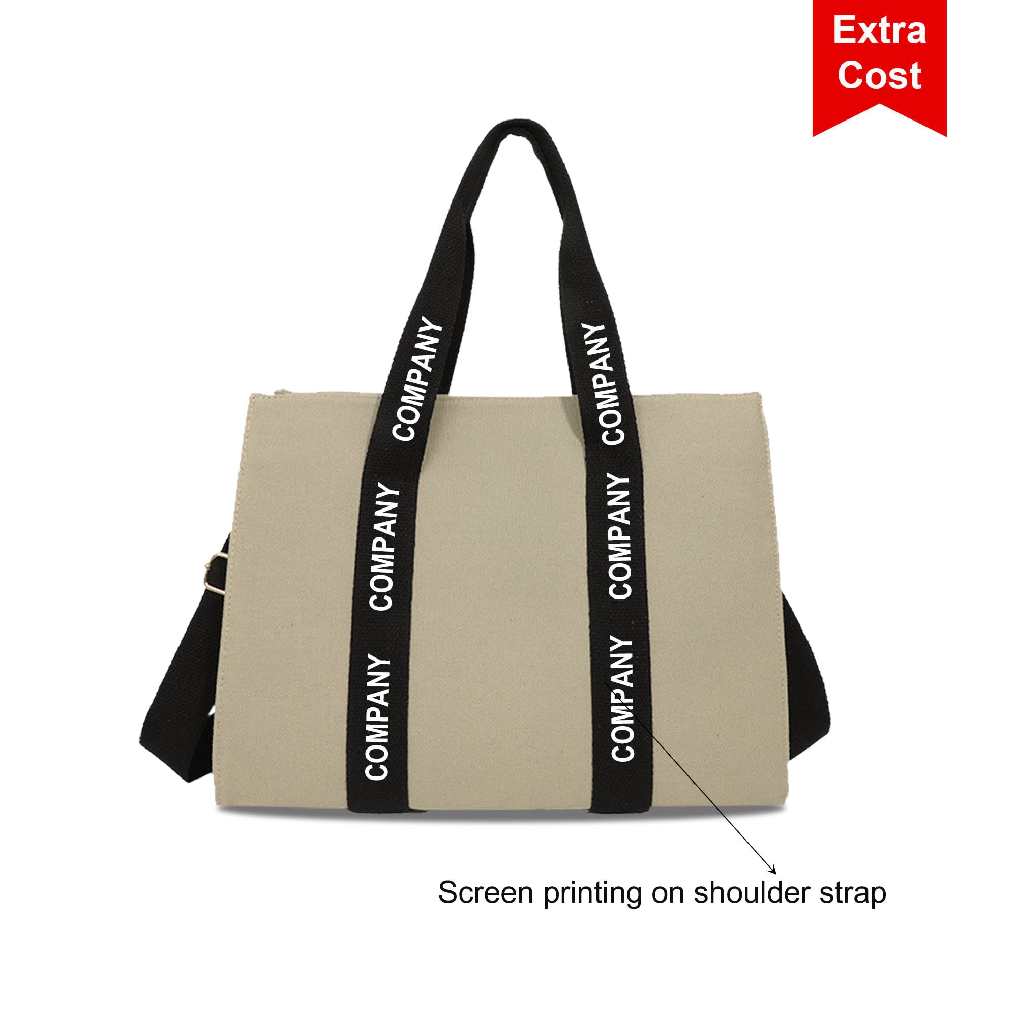 Canvas Grocery Shopping Bag