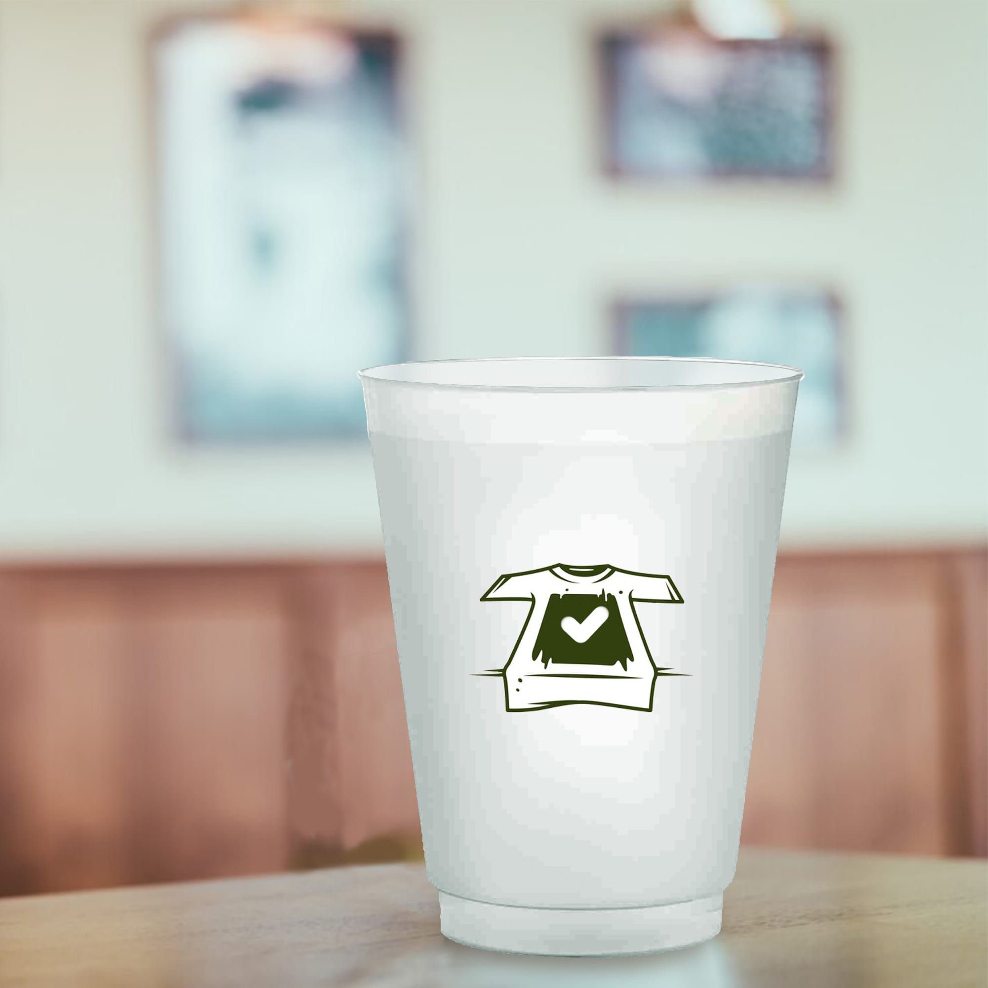 473ml Frosted Stadium Cup