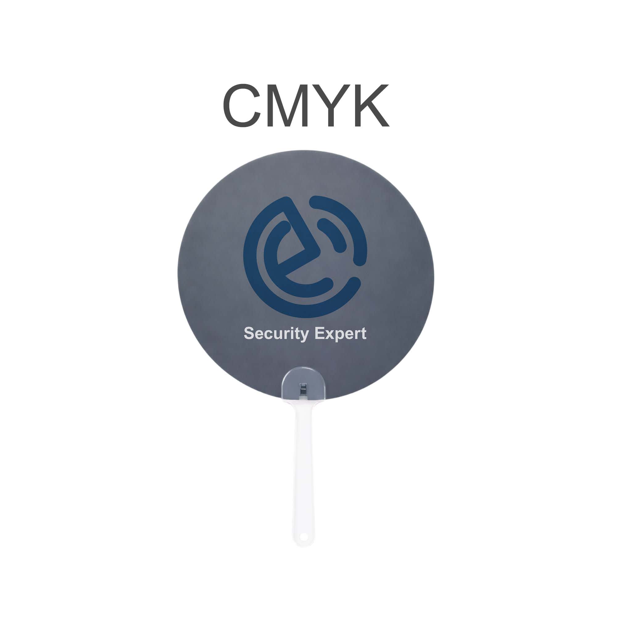 Custom Shape PP Hand Fan