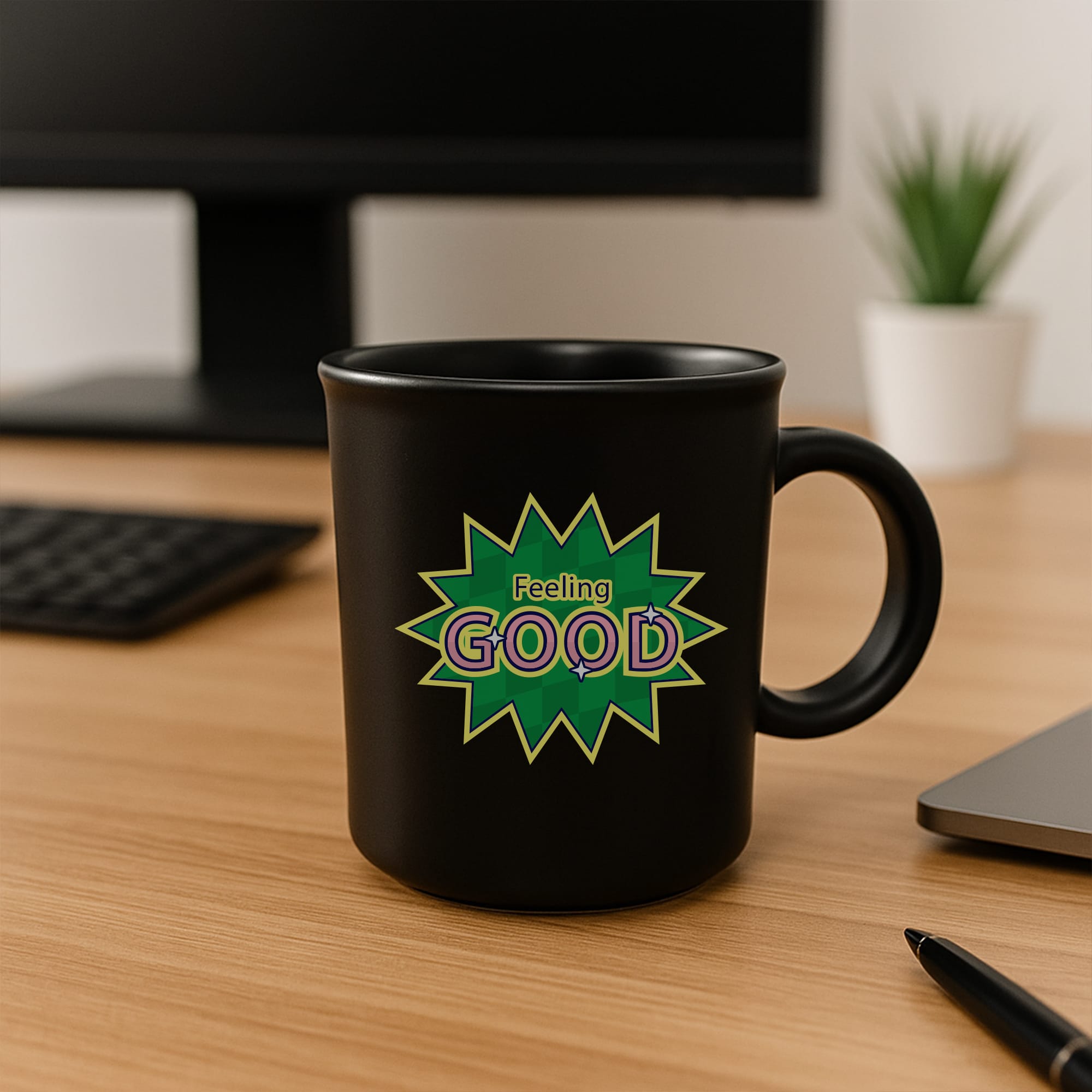 Magnetic Ceramic Coffee Mug