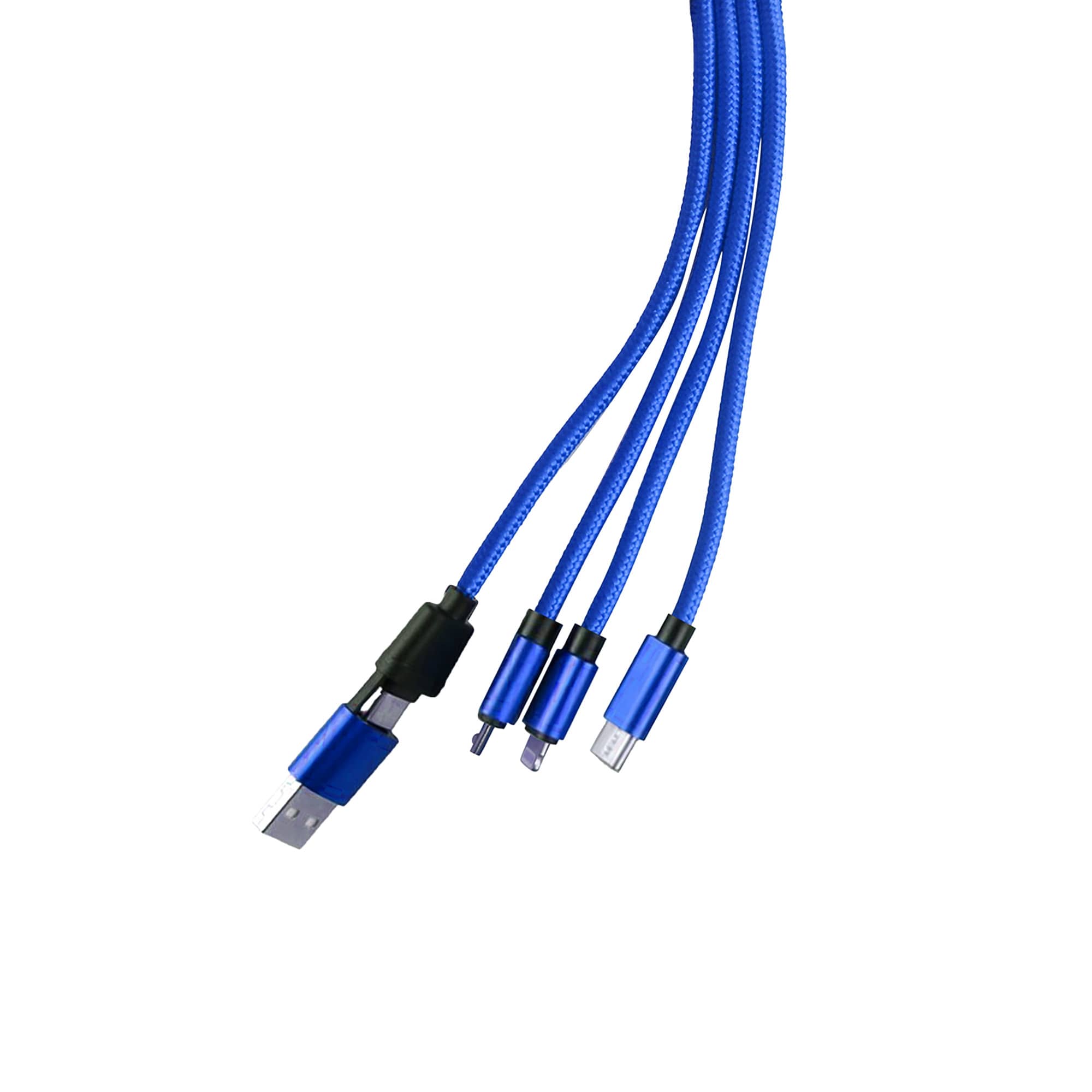Custom Shape Light Up Charging Cable with Keyring