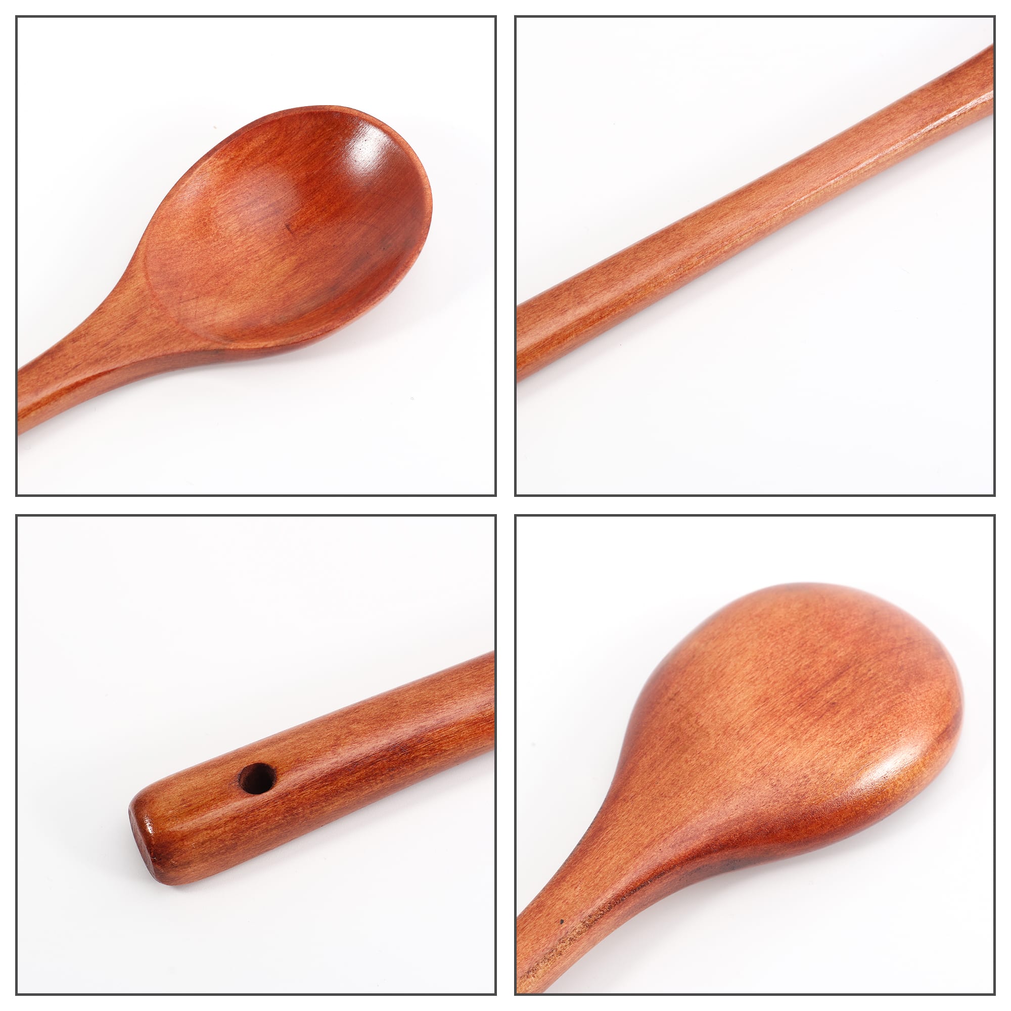 Long Handle Wooden Spoon