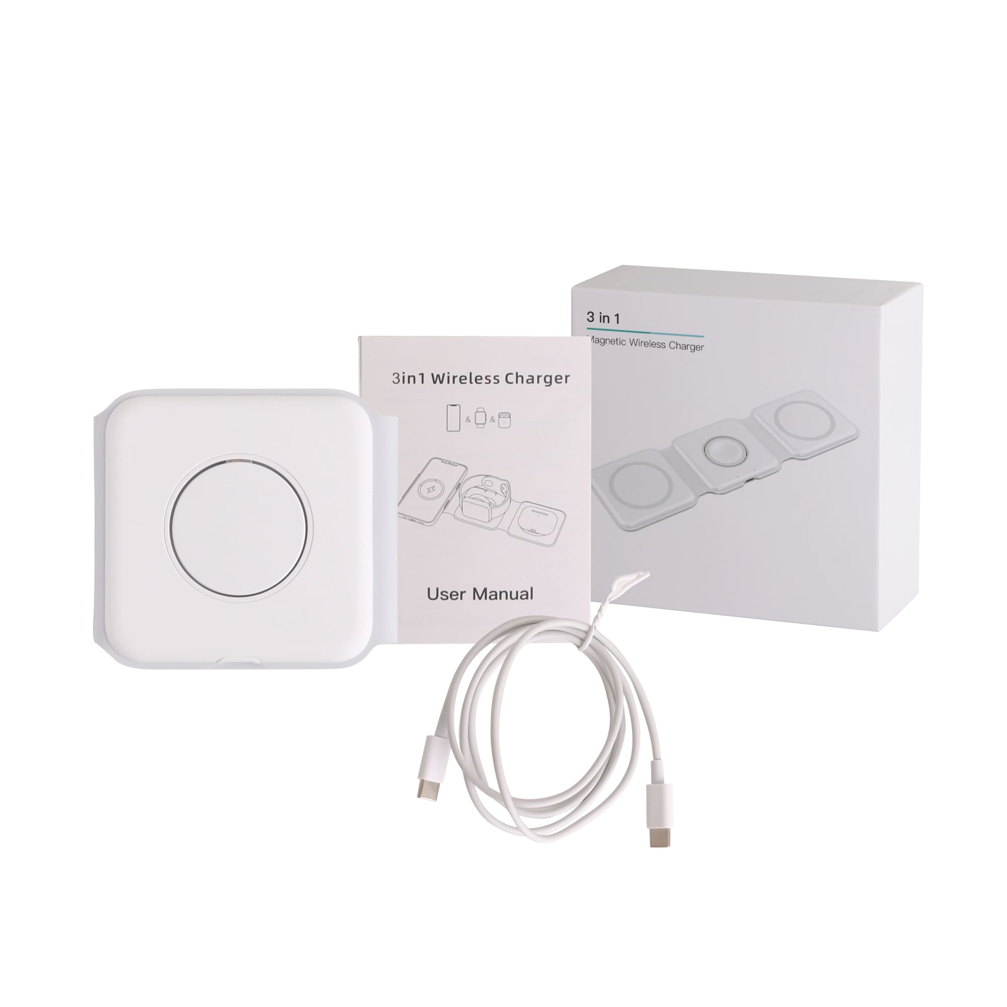 3-In-1 Foldable Magsafe Wireless Charger