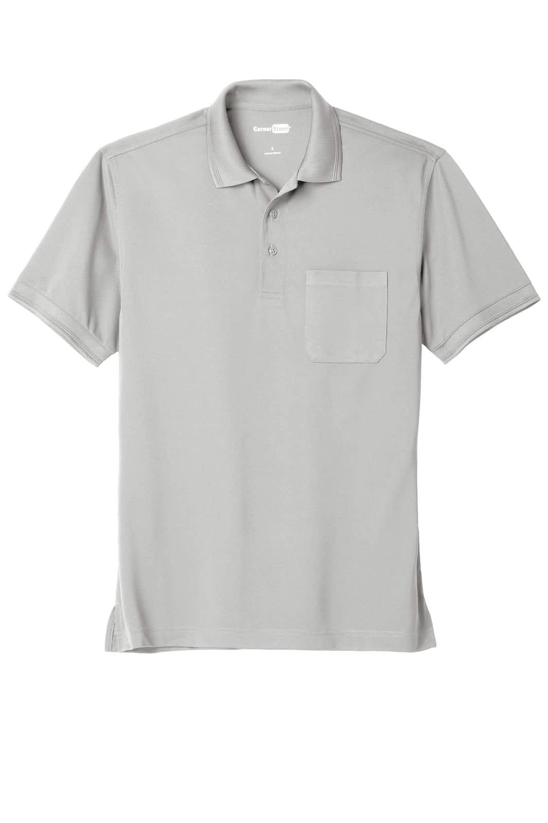 CornerStone Industrial Snag-Proof Pique Pocket Polo