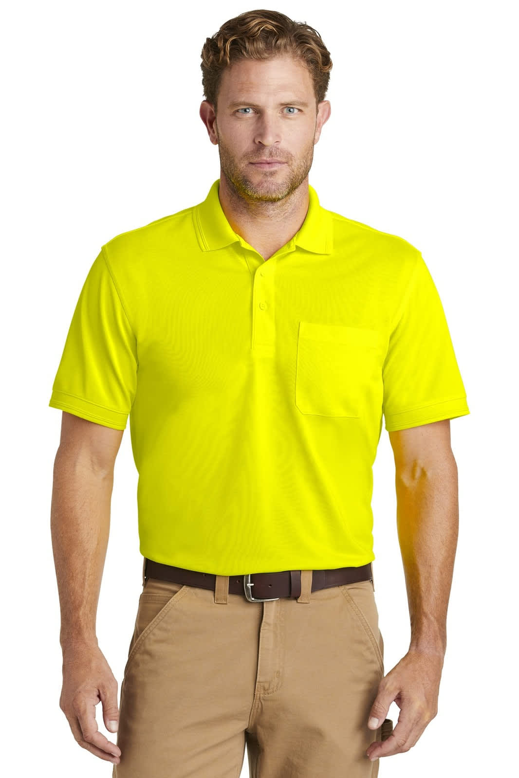 CornerStone Industrial Snag-Proof Pique Pocket Polo