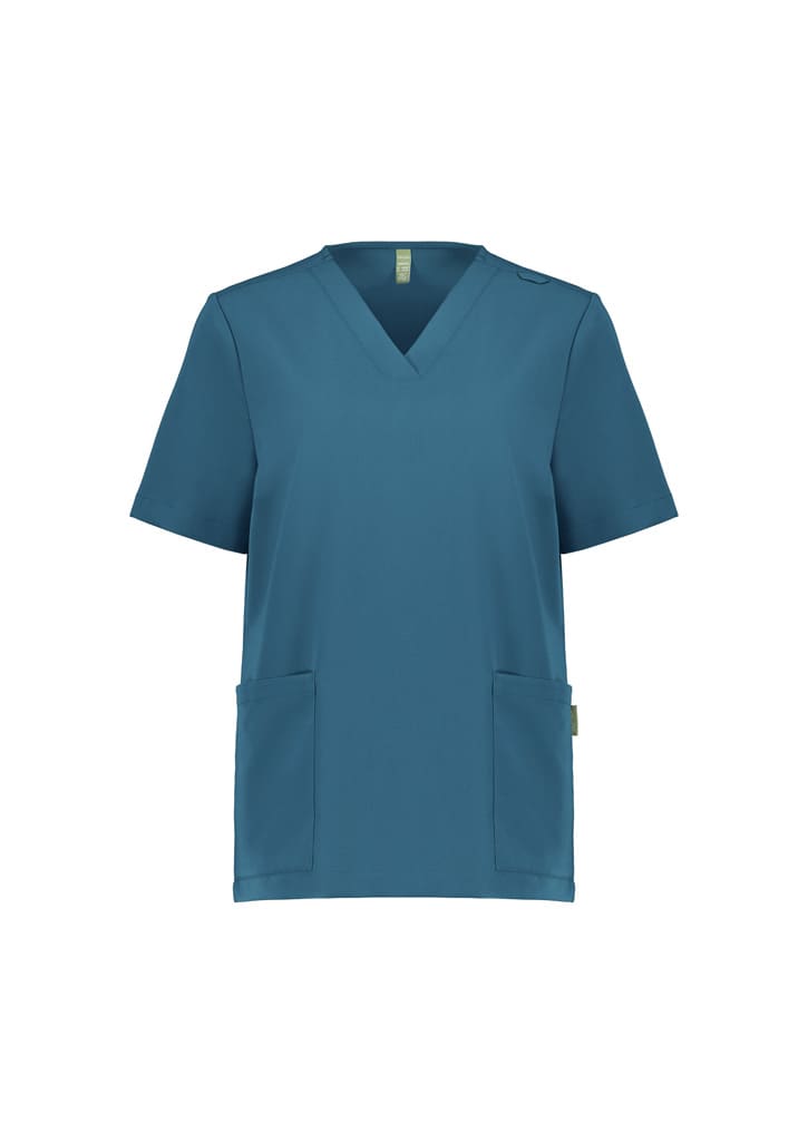Womens Pulse V-Neck Scrub Top